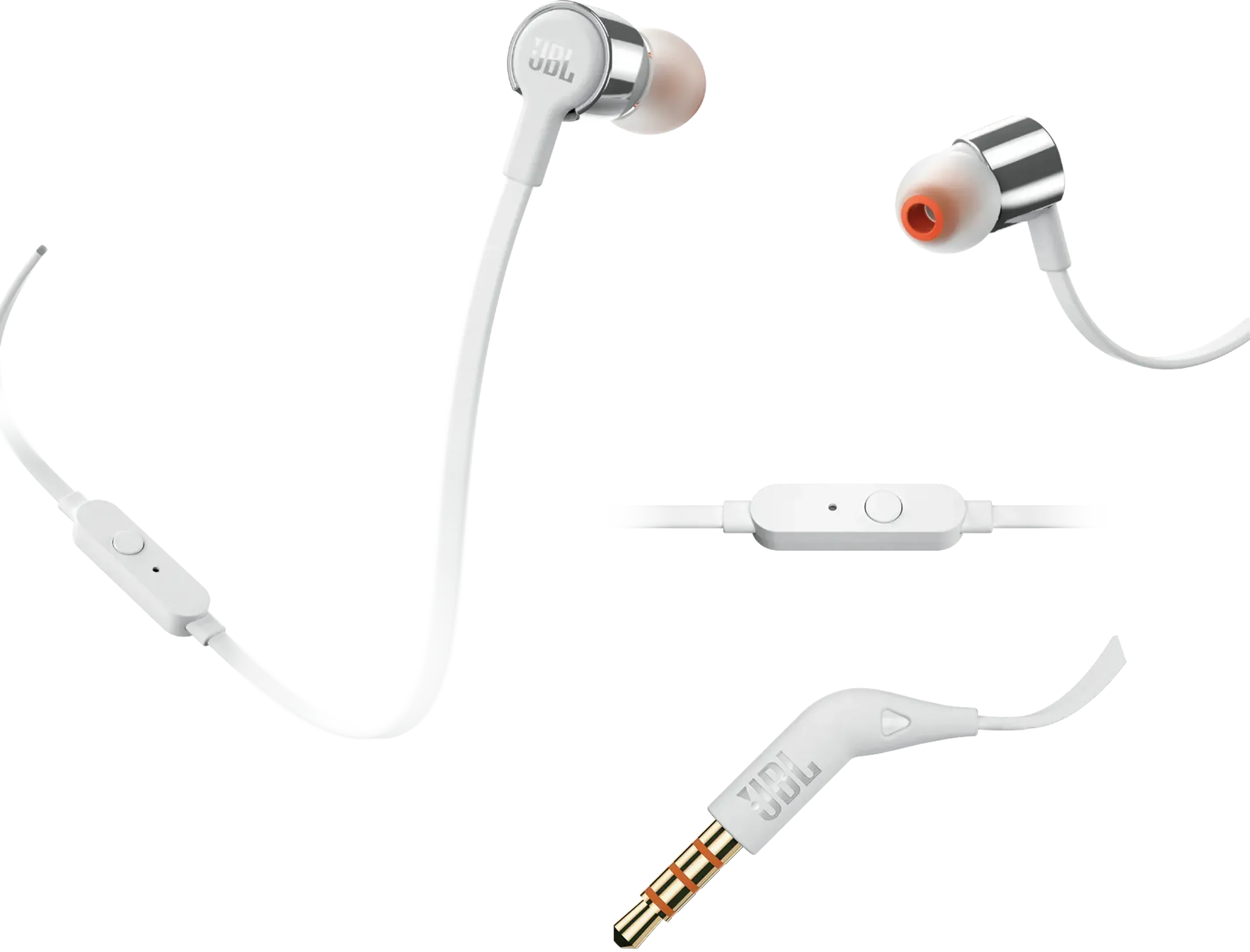 Tune 210 in-ear oortjes - Grijs