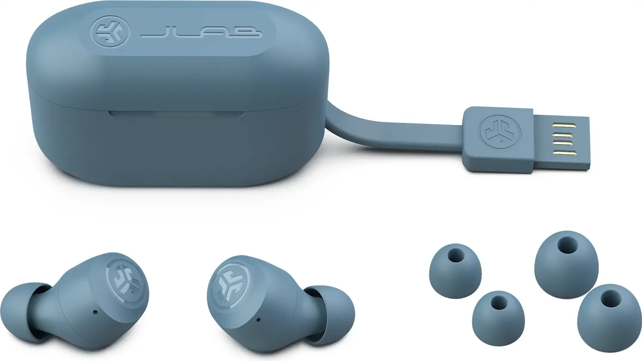 JLab Draadloze oortjes Go Air Pop True Wireless - Slate image