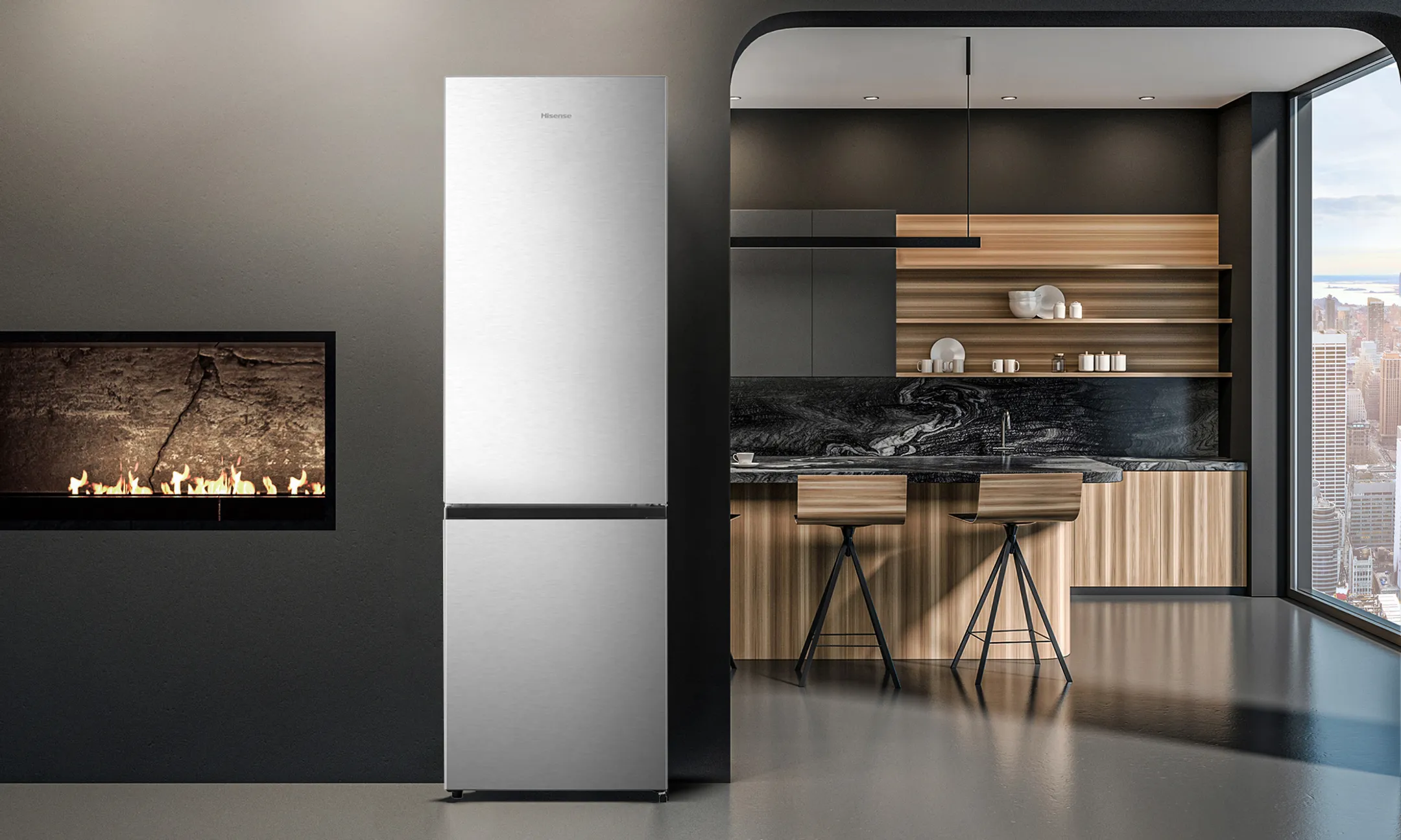 Hisense Combi frigo congélateur RB329N4ACE  image