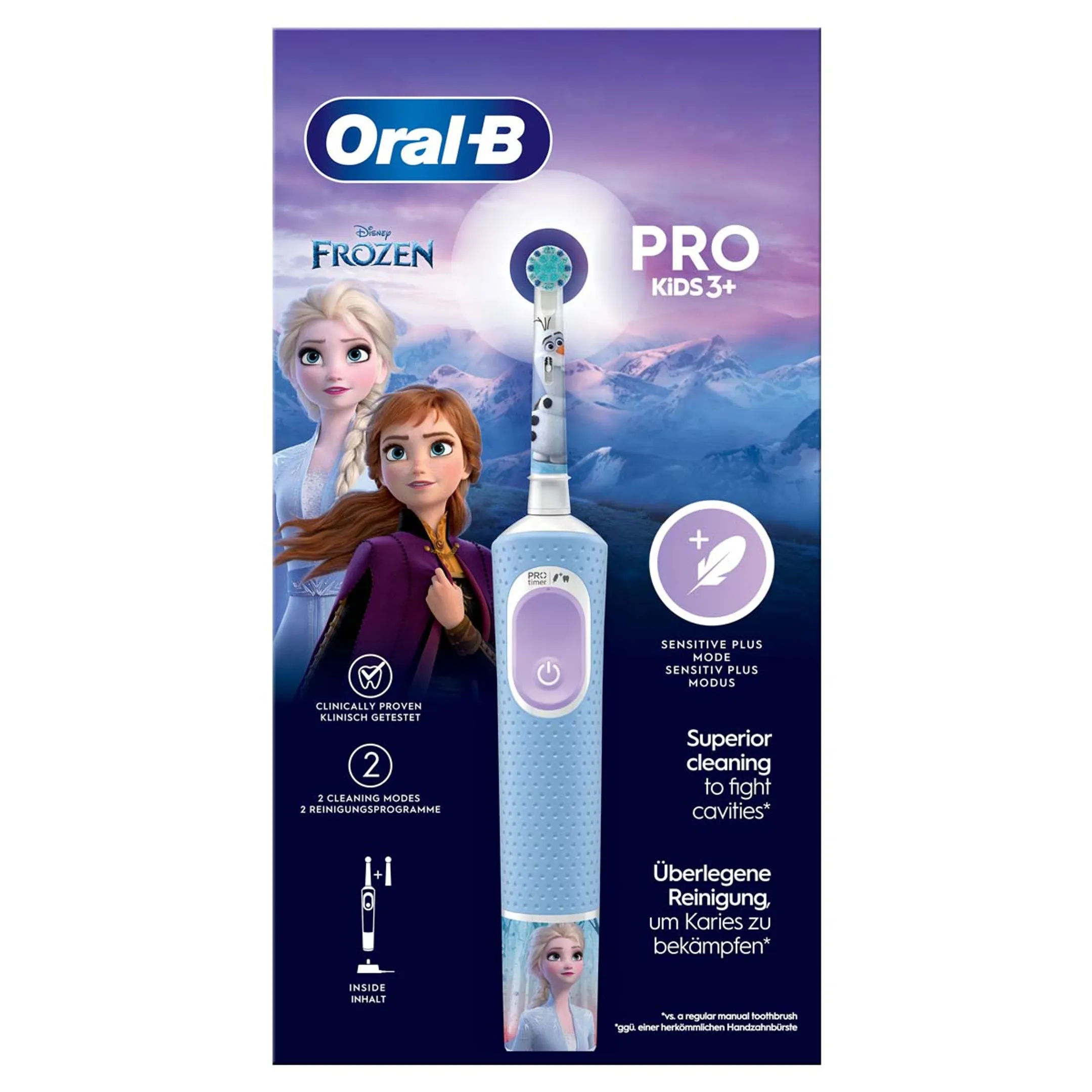 Oral-B Elektrische tandenborstel Pro Kids Frozen image