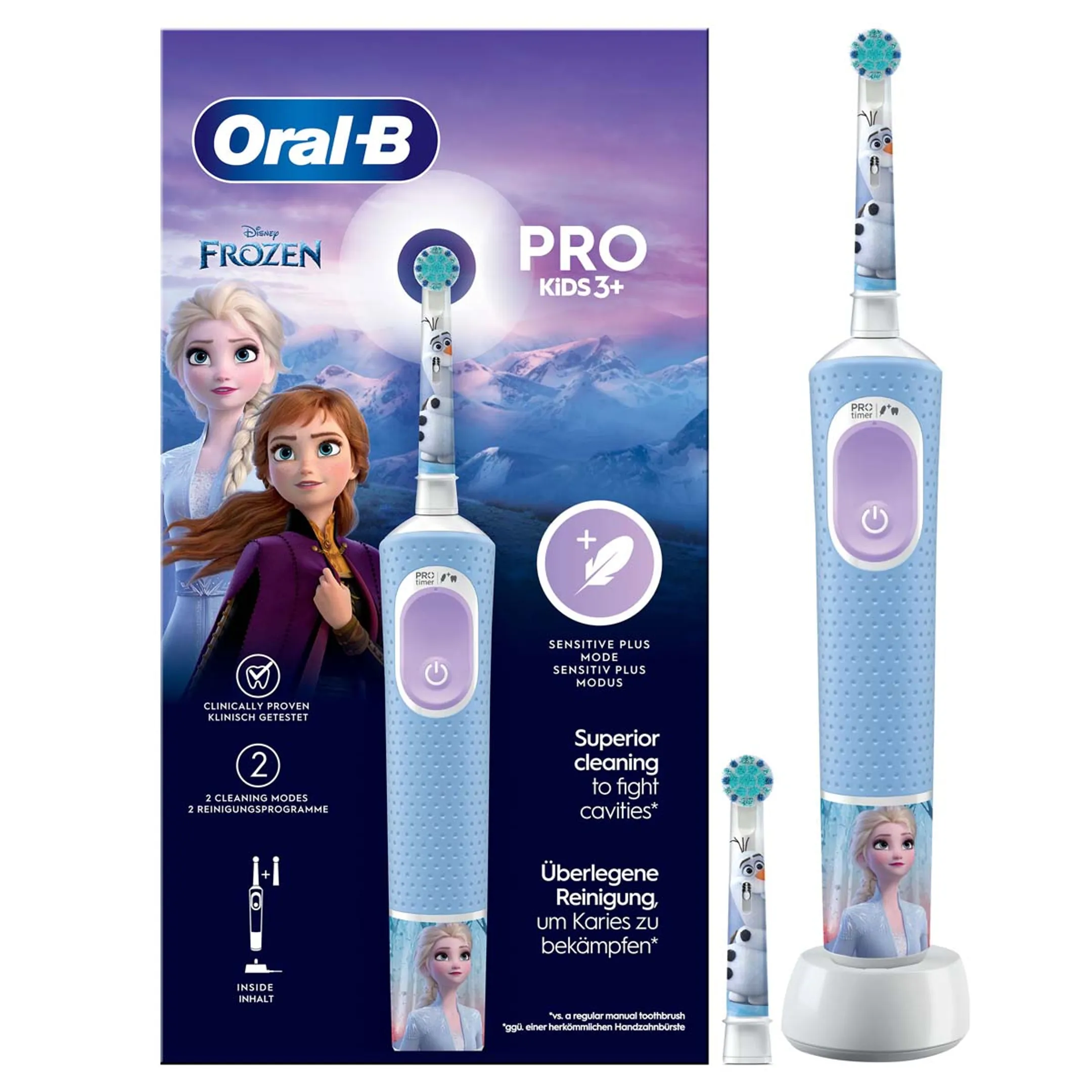 Oral-B Elektrische tandenborstel Pro Kids Frozen image