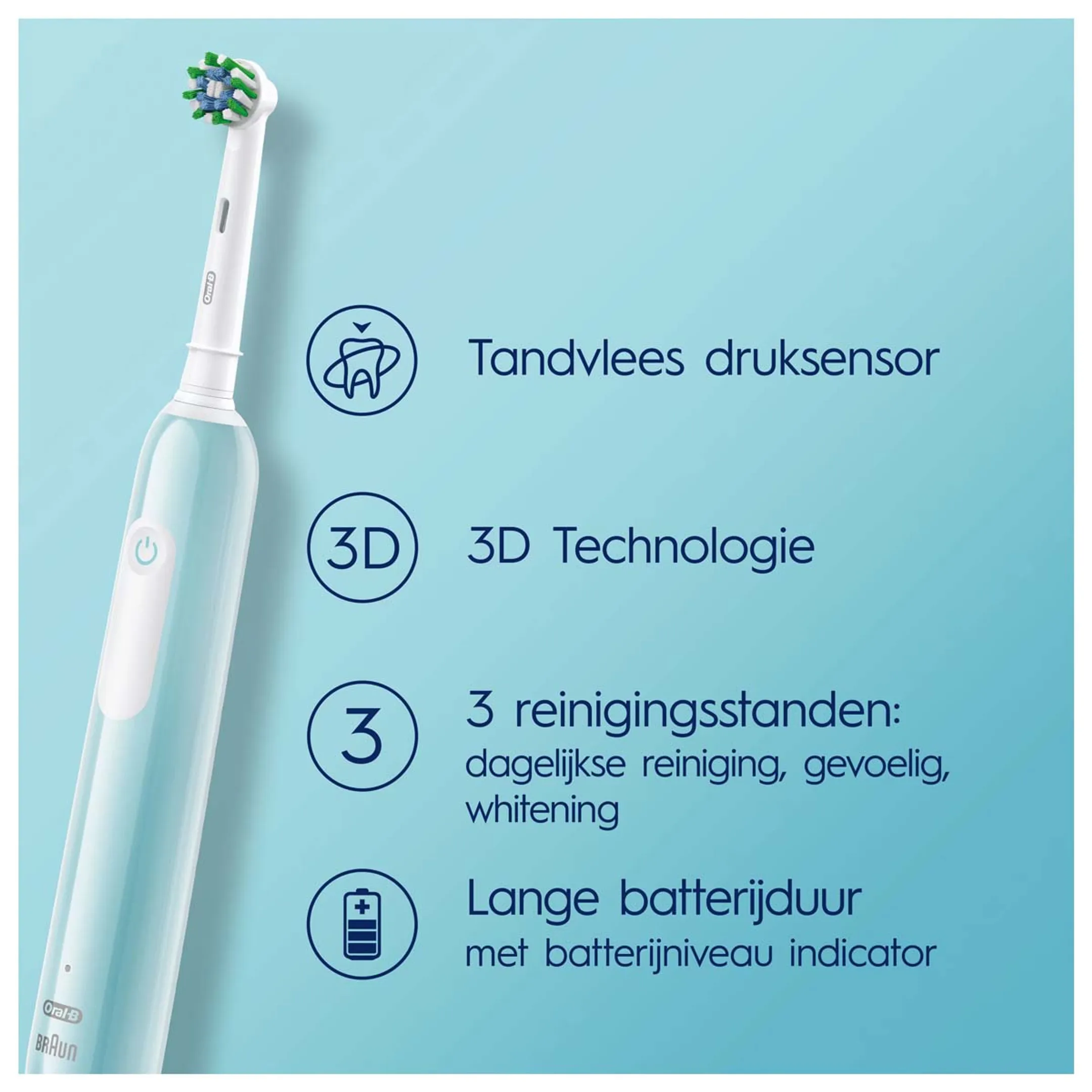 Oral-B Elektrische tandenborstel Pro Series - Blauw image
