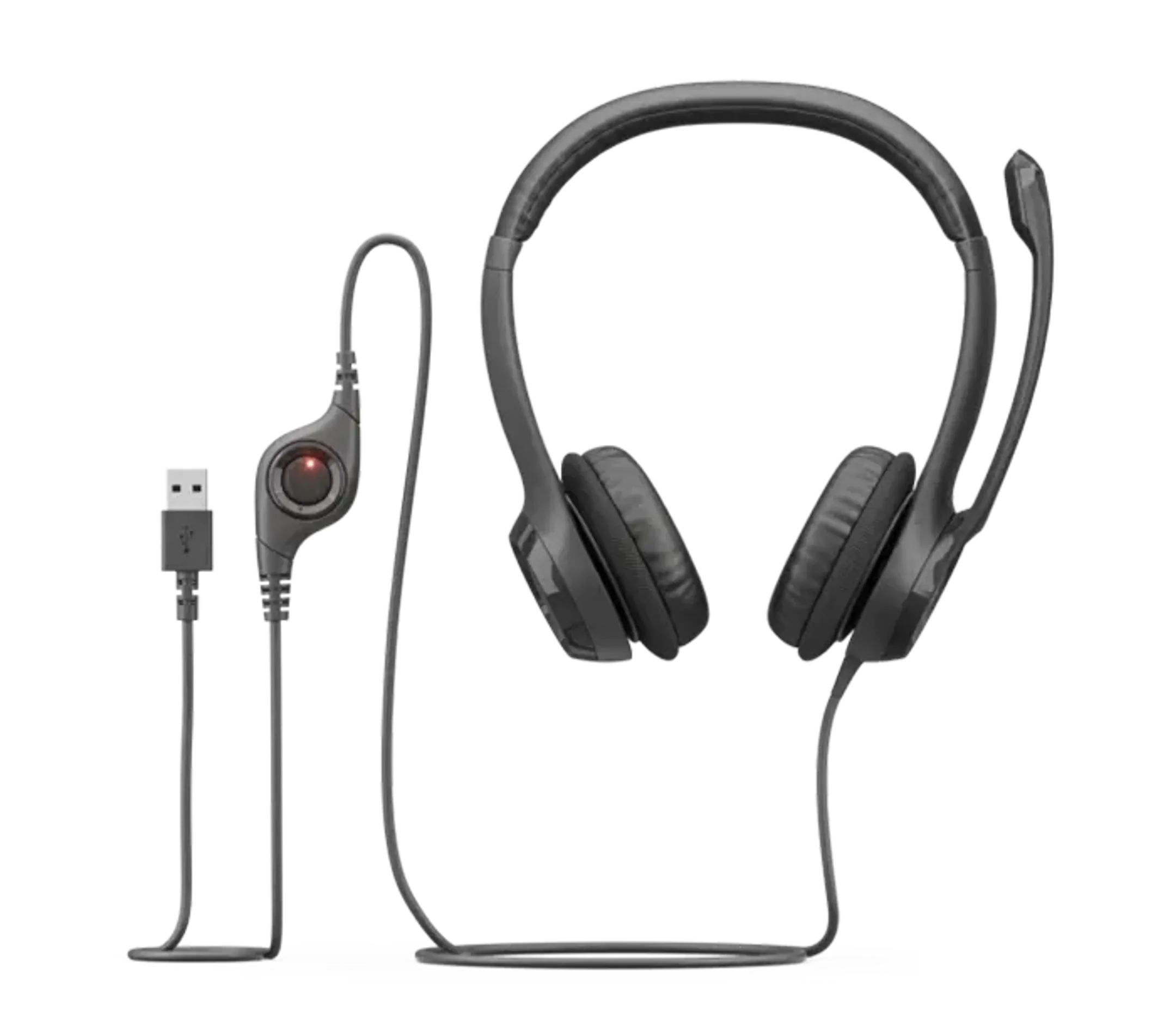 Logitech USB-koptelefoon H390 - Zwart image