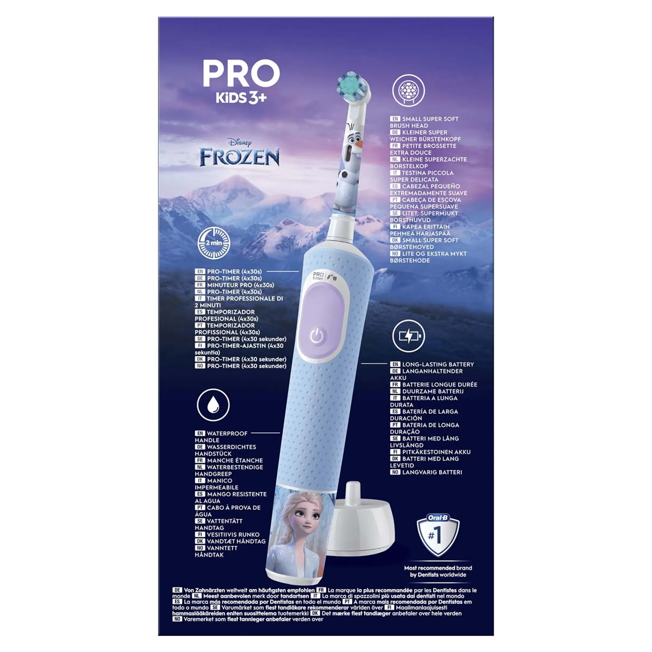 Oral-B Elektrische tandenborstel Pro Kids Frozen image