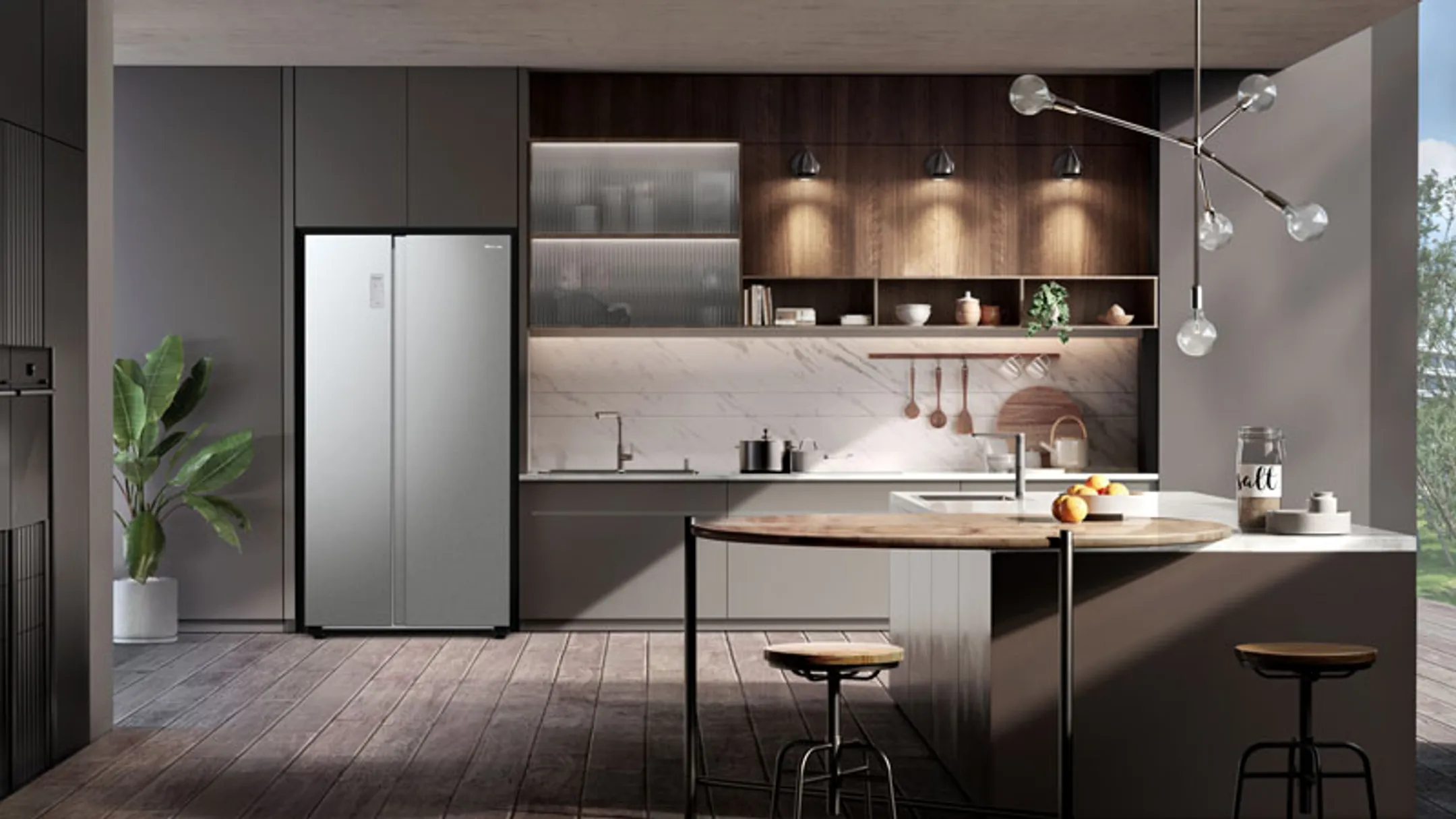 Hisense Frigo américain RS711N4ACE image