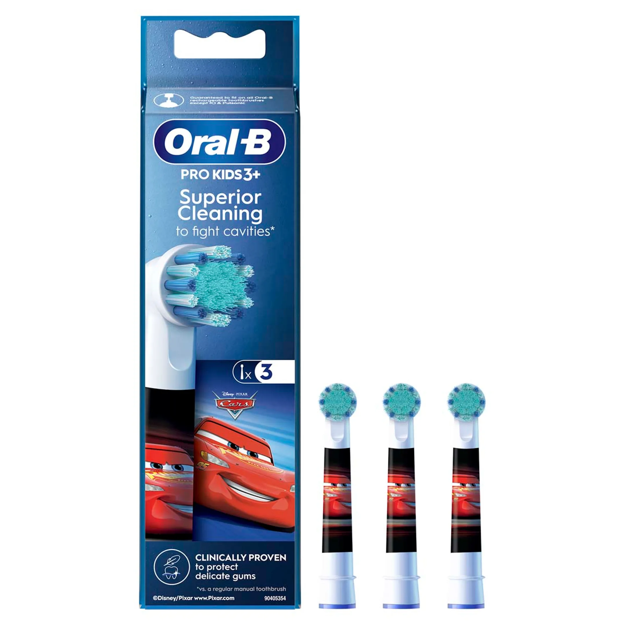 Kids Opzetborstels, 3 Stuks