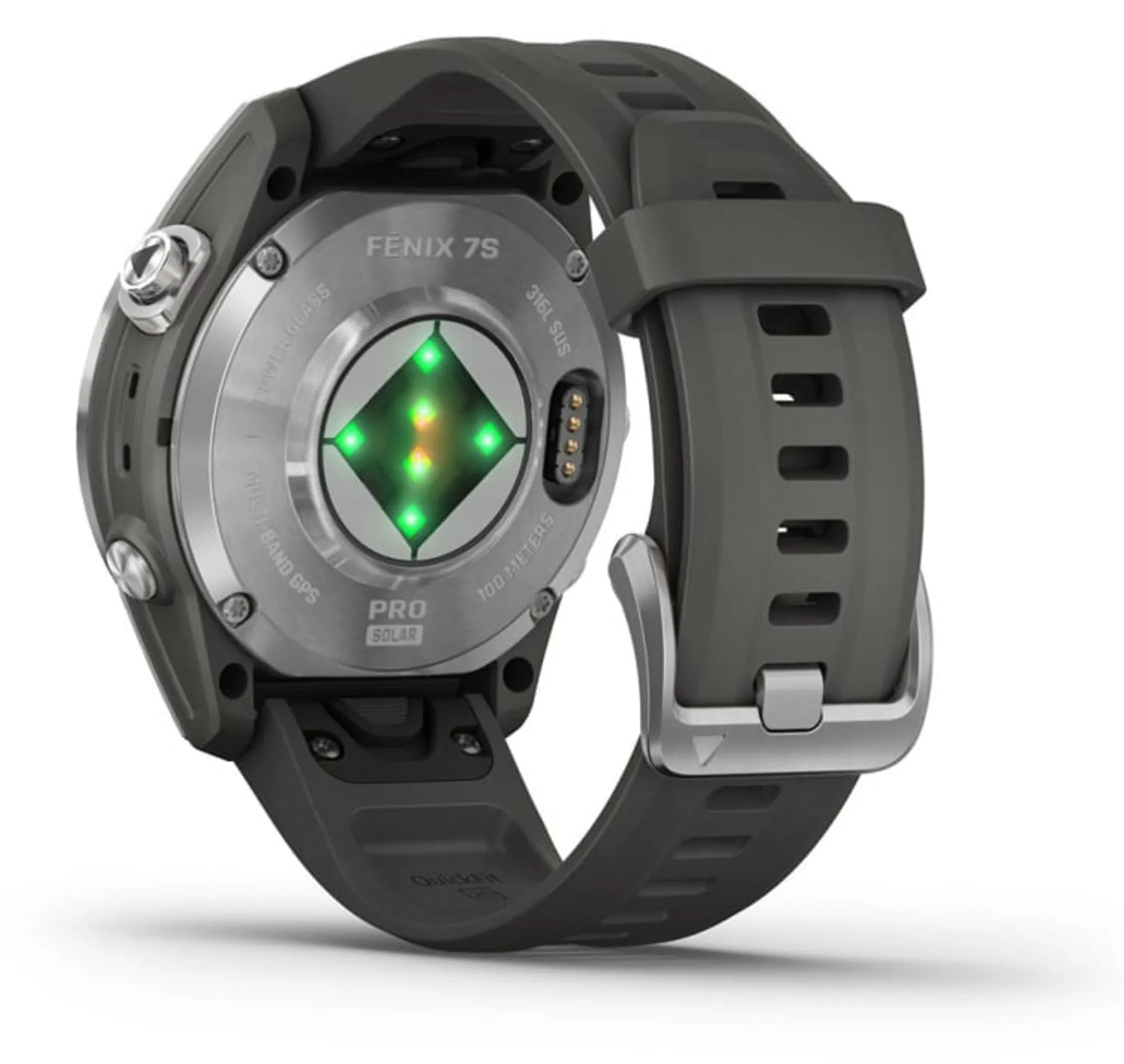 Garmin Fenix 7S Pro Solar Edition - Zilver image