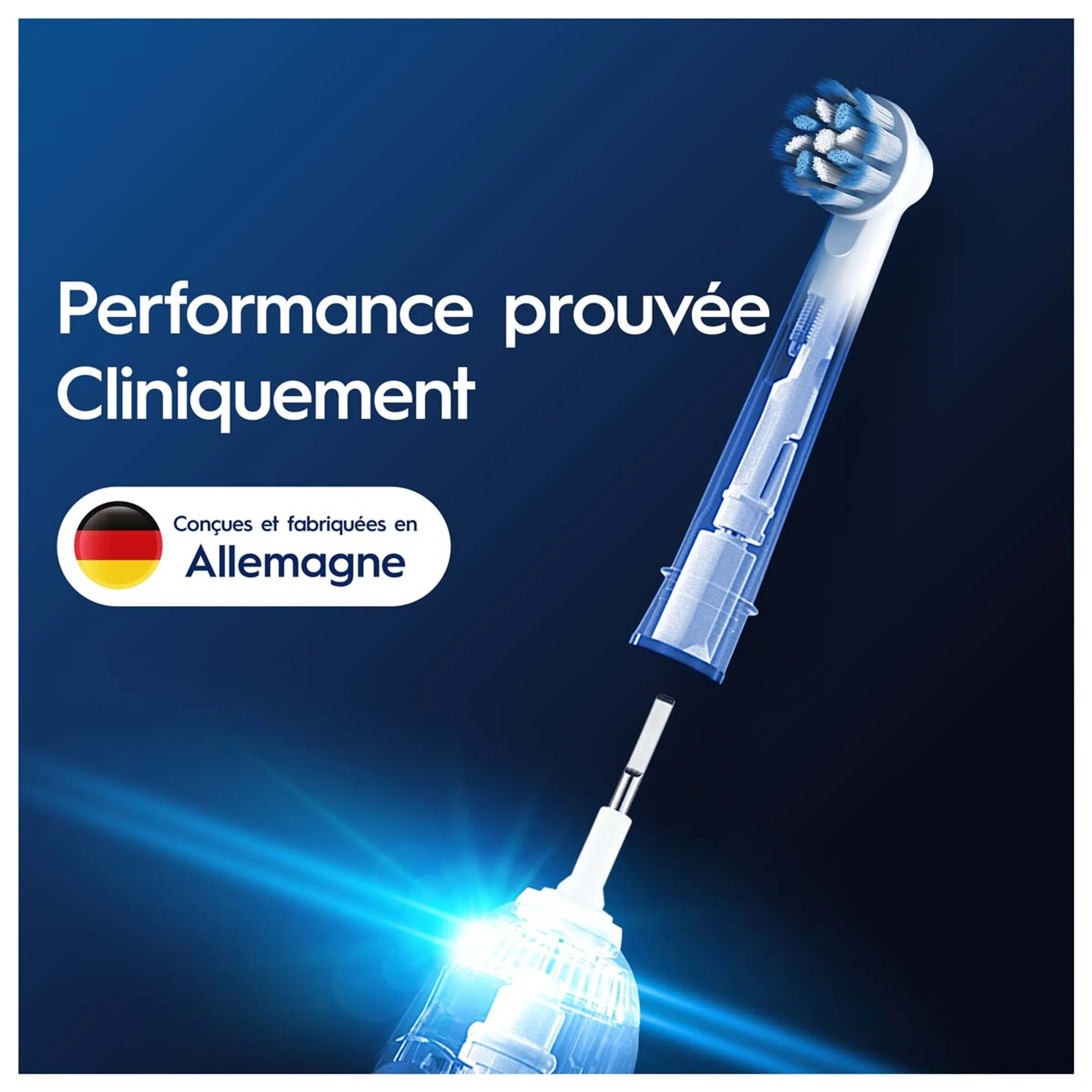 Oral-B Pro Sensitive Clean Brossettes Pour Brosse À Dents, 3 Unités image