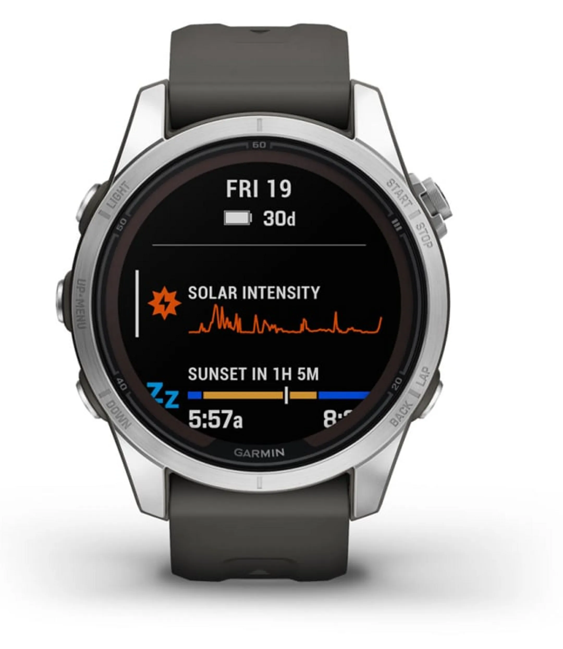 Garmin Fenix 7S Pro Solar Edition - Zilver image