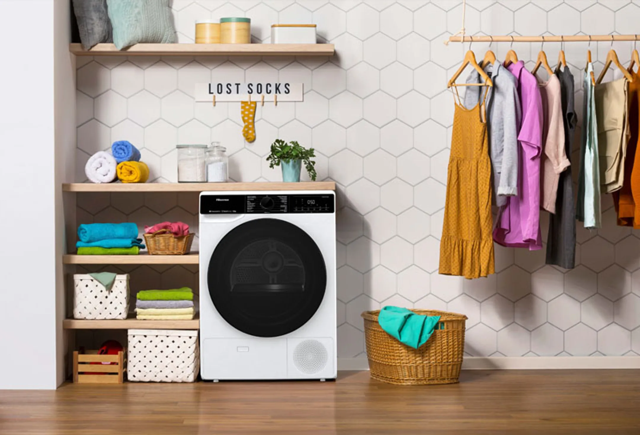 Hisense Droogkast DH5V13UW image