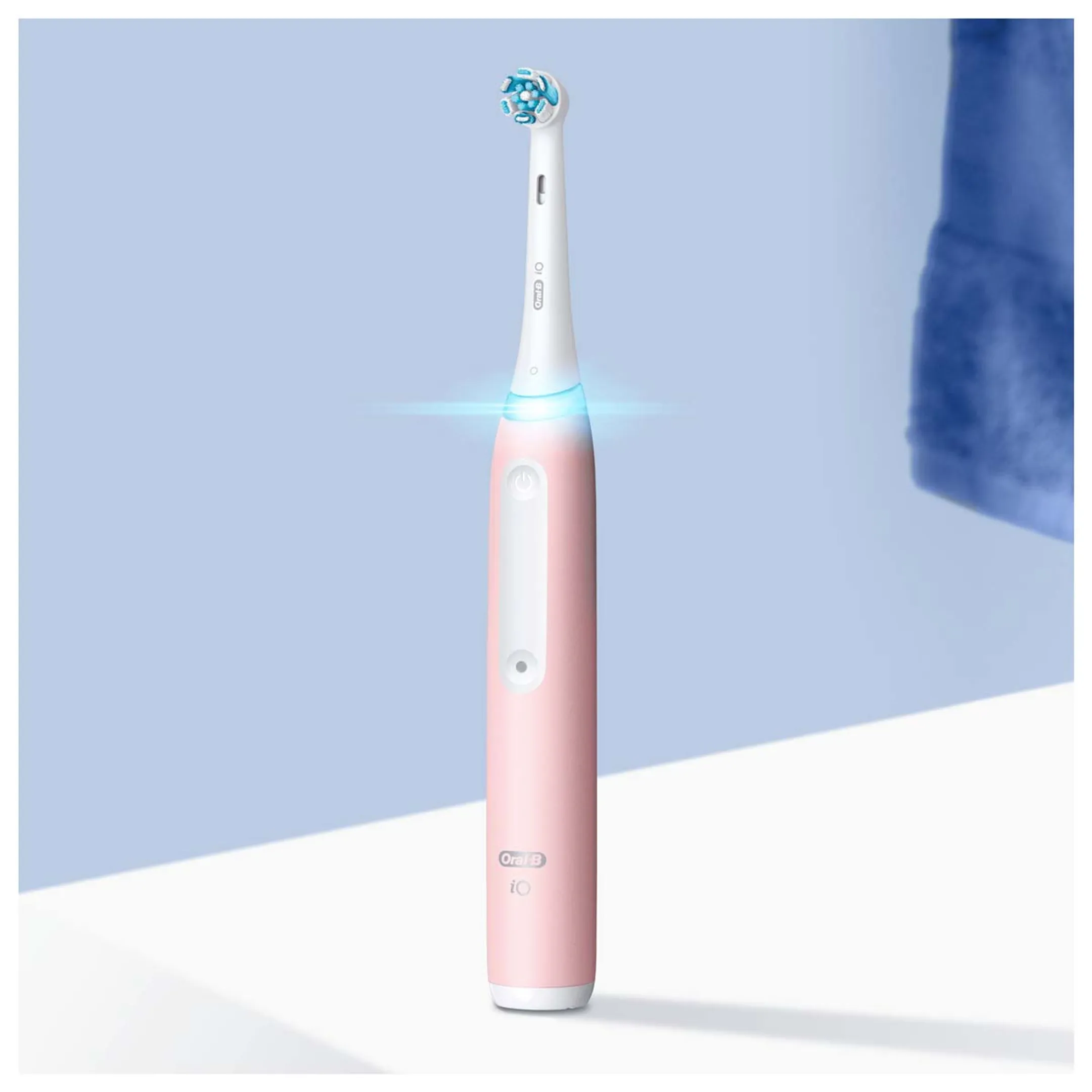 Oral-B Elektrische Tandenborstels iO3 Duo Zwart/Roze + Reisetui image