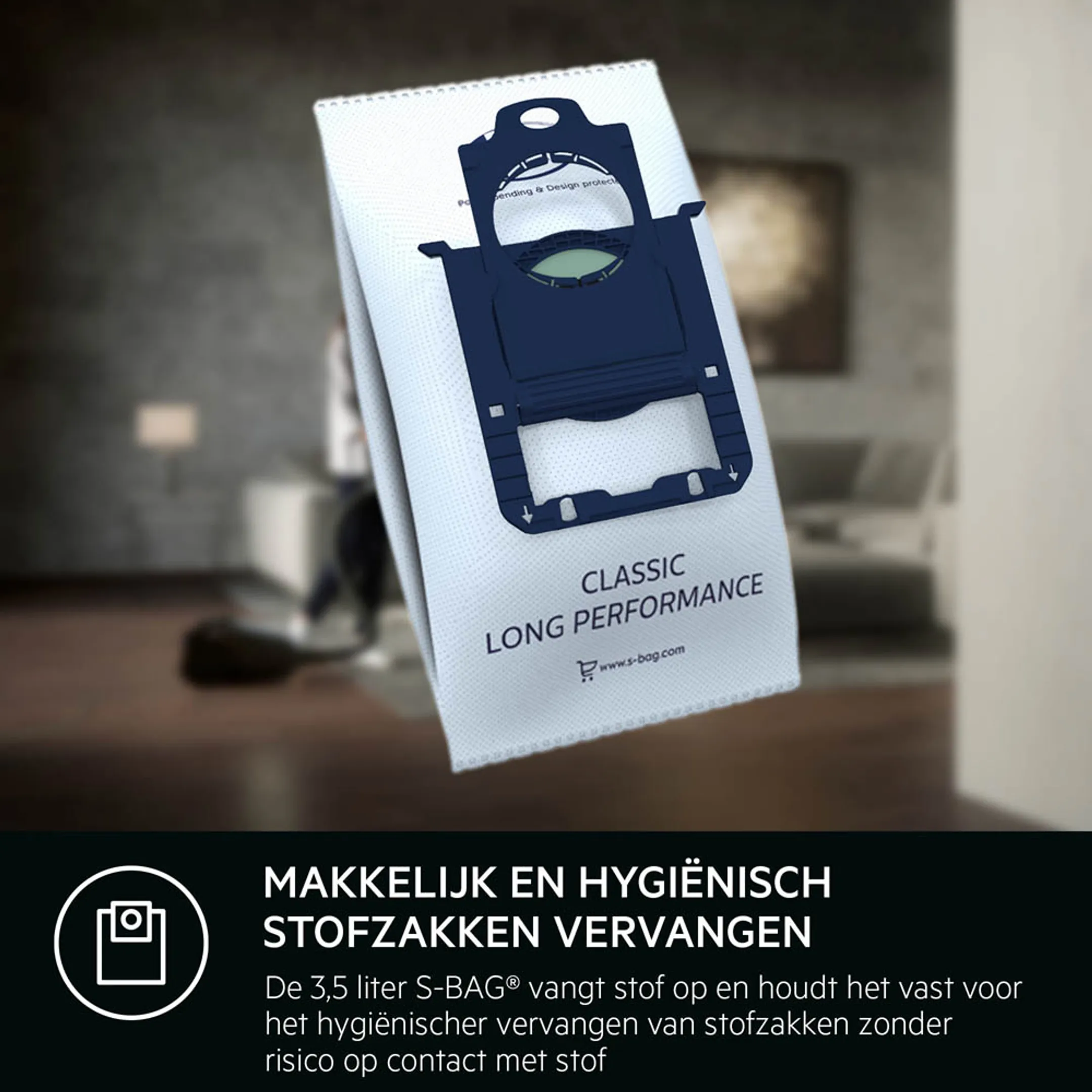 AEG Stofzuiger met zak VX82-1-2CR image