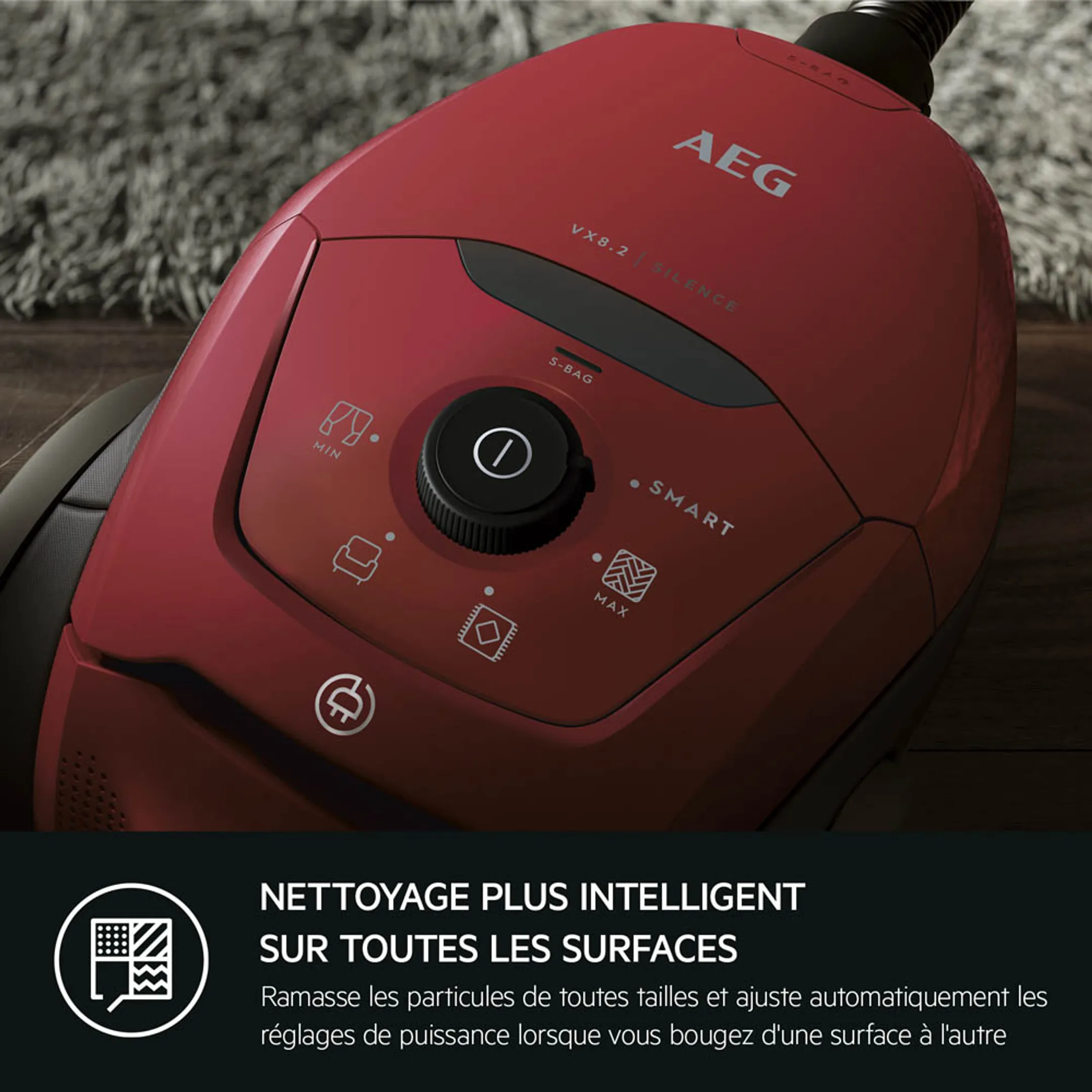 AEG Aspirateur avec sac VX82-1-2CR image