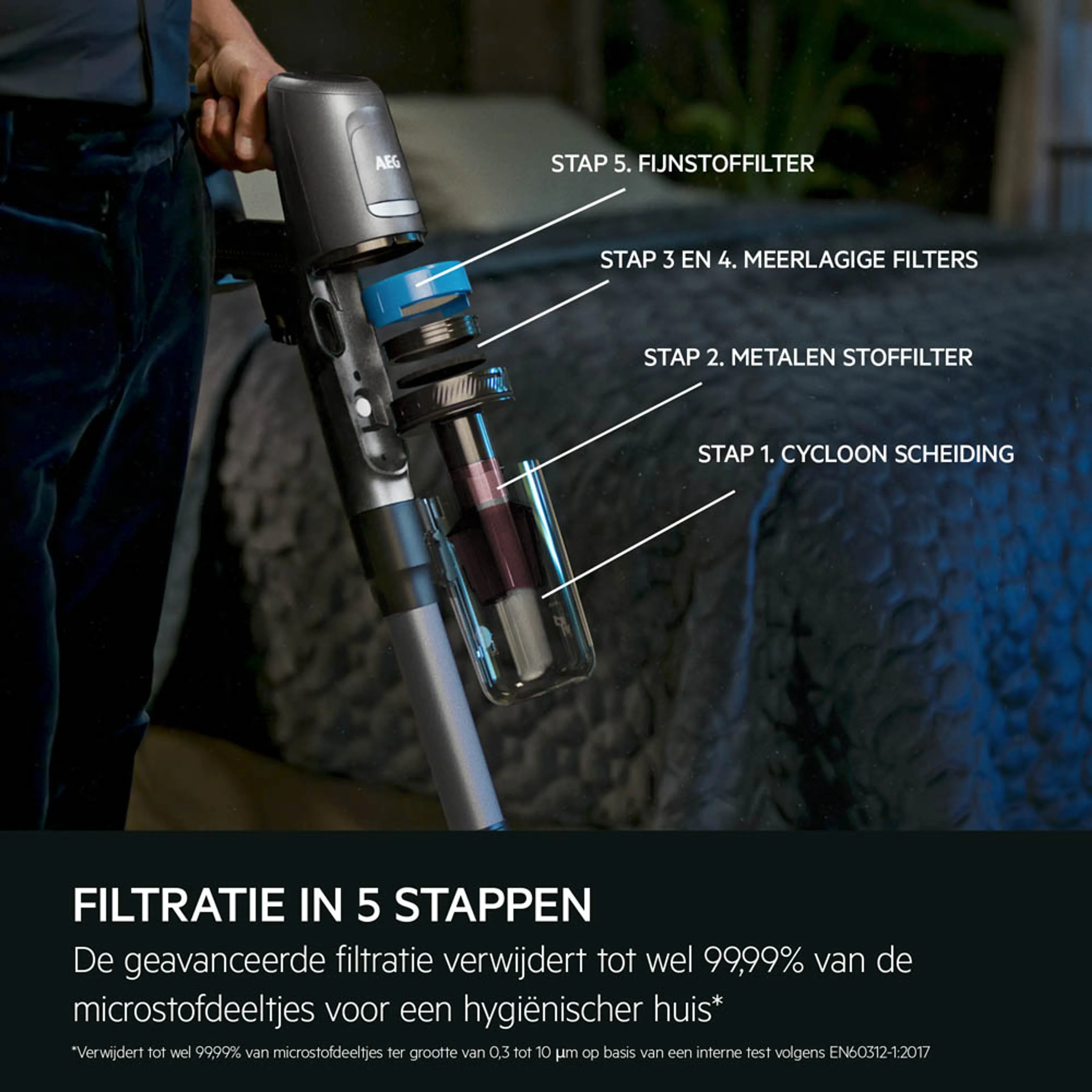 AEG Steelstofzuiger ANIMAL 8000 AP81A25ULT  image
