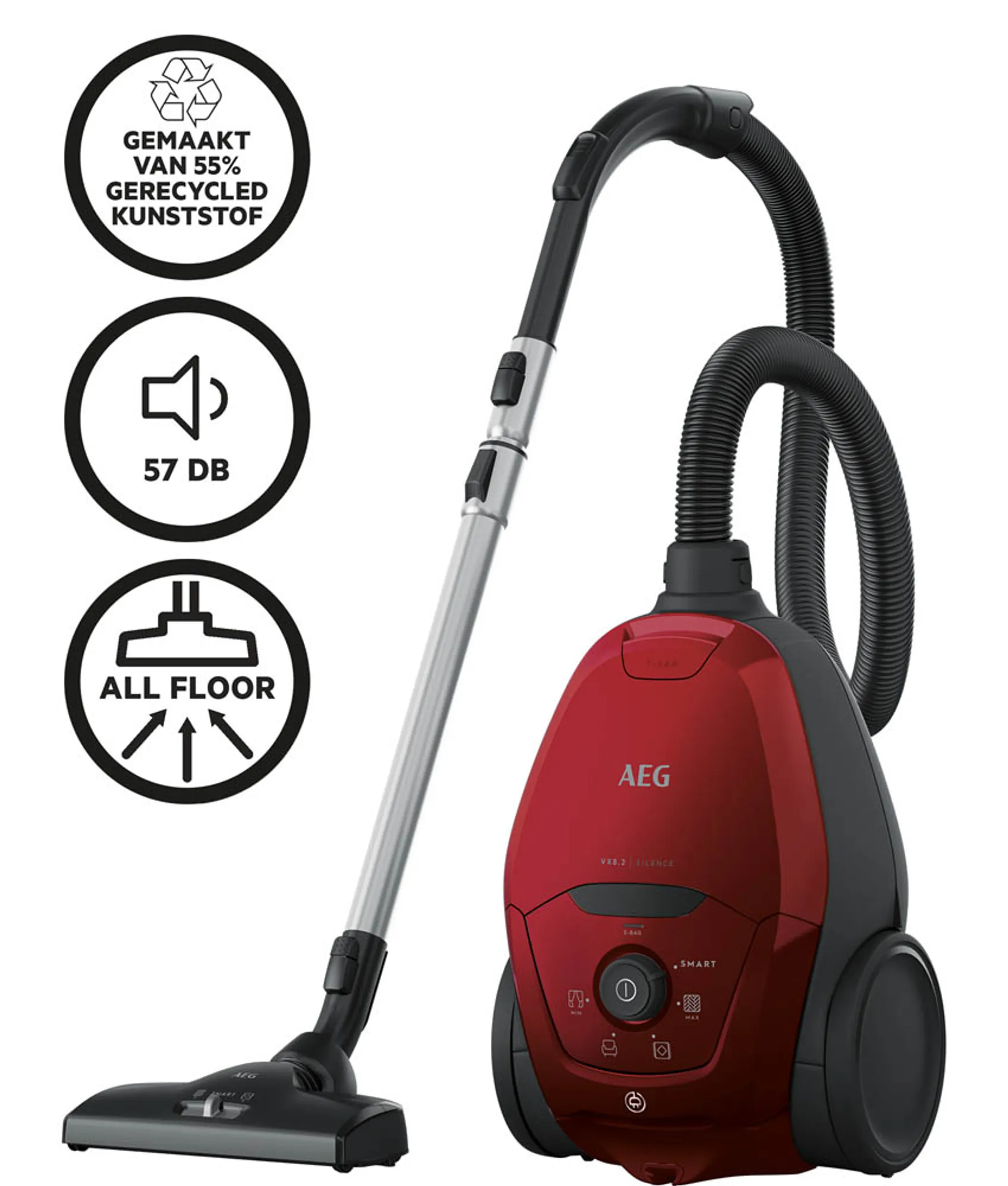 AEG Stofzuiger met zak VX82-1-2CR image