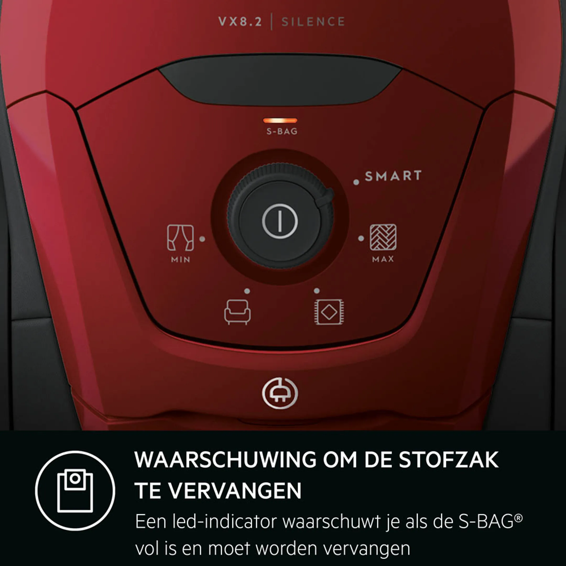 AEG Stofzuiger met zak VX82-1-2CR image