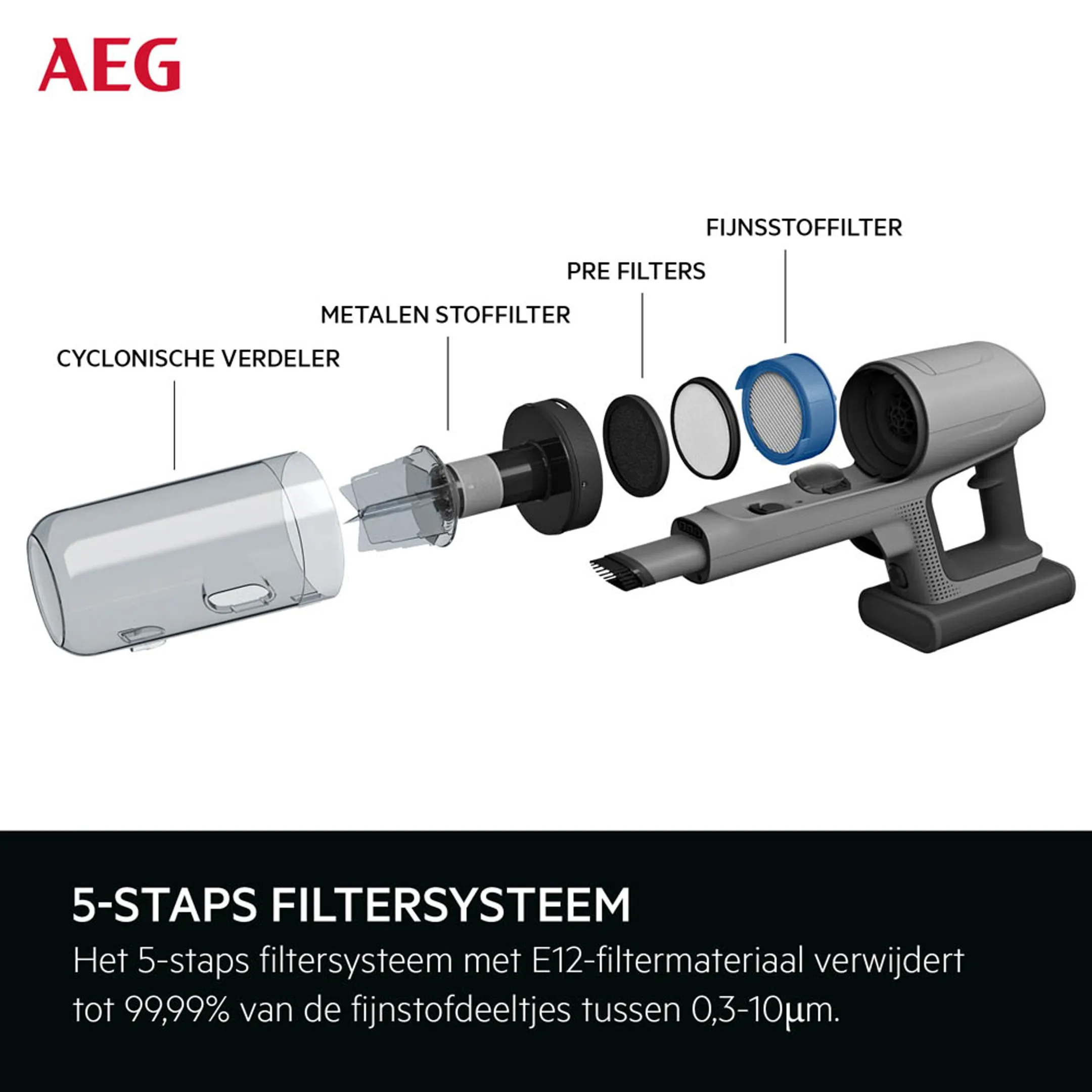 AEG Steelstofzuiger ULTIMATE 8000 AP81P25GRN image