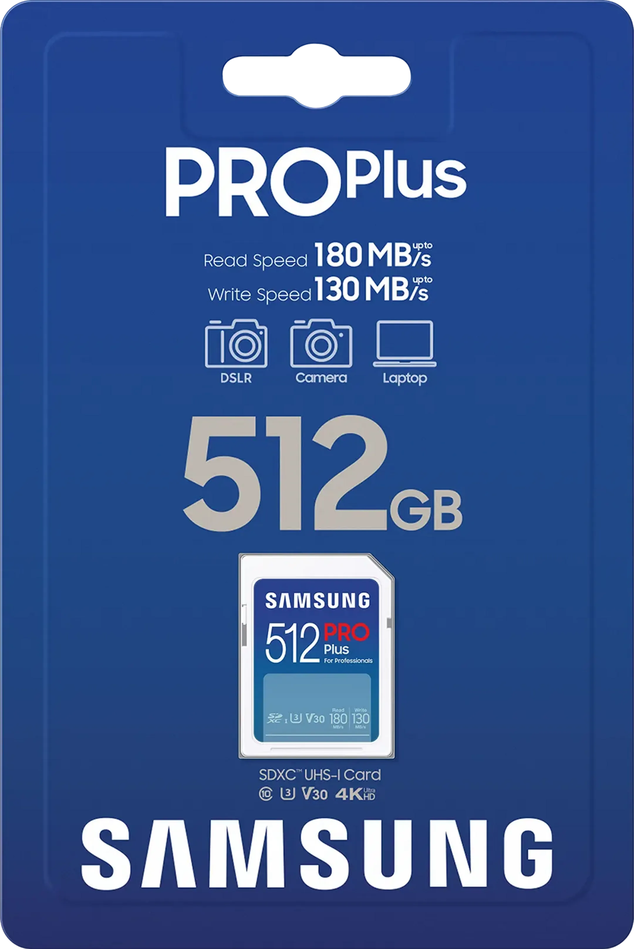 Samsung PRO Plus SDXC-kaart - 512 GB image