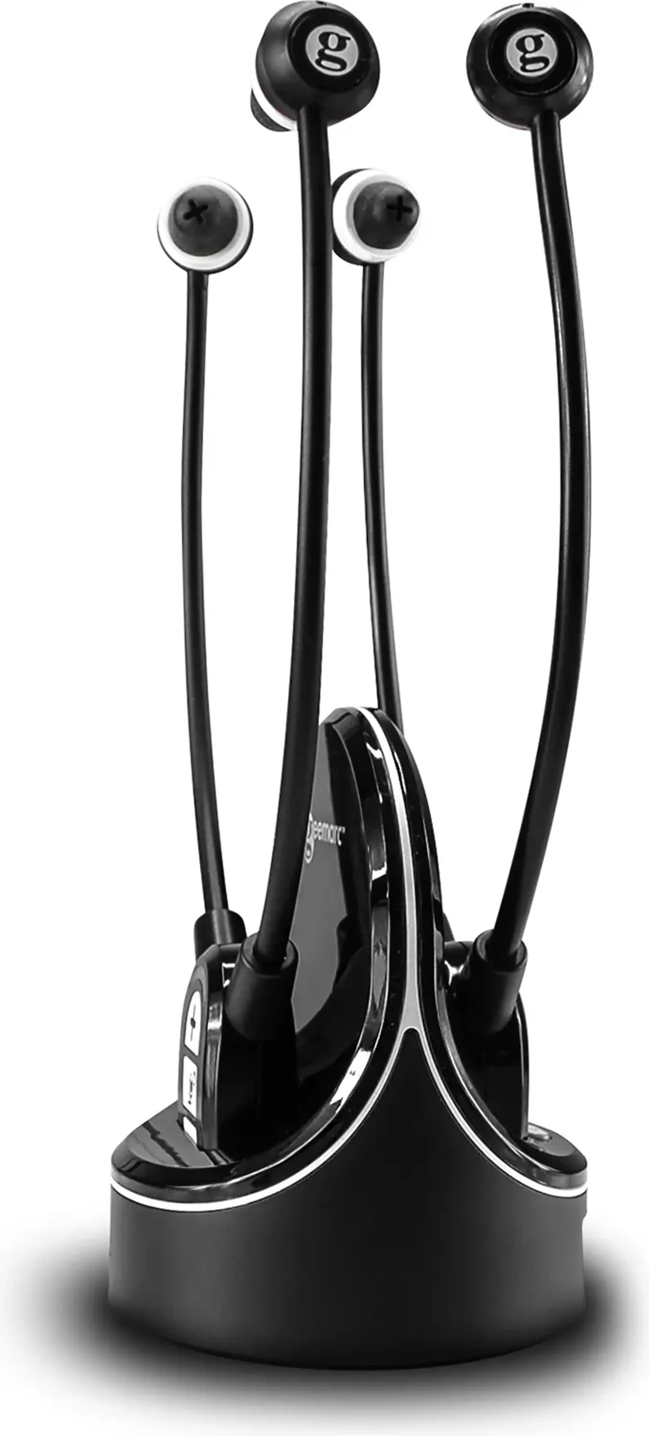 Geemarc Casque TV CL7370 Opti Duo - Noir image