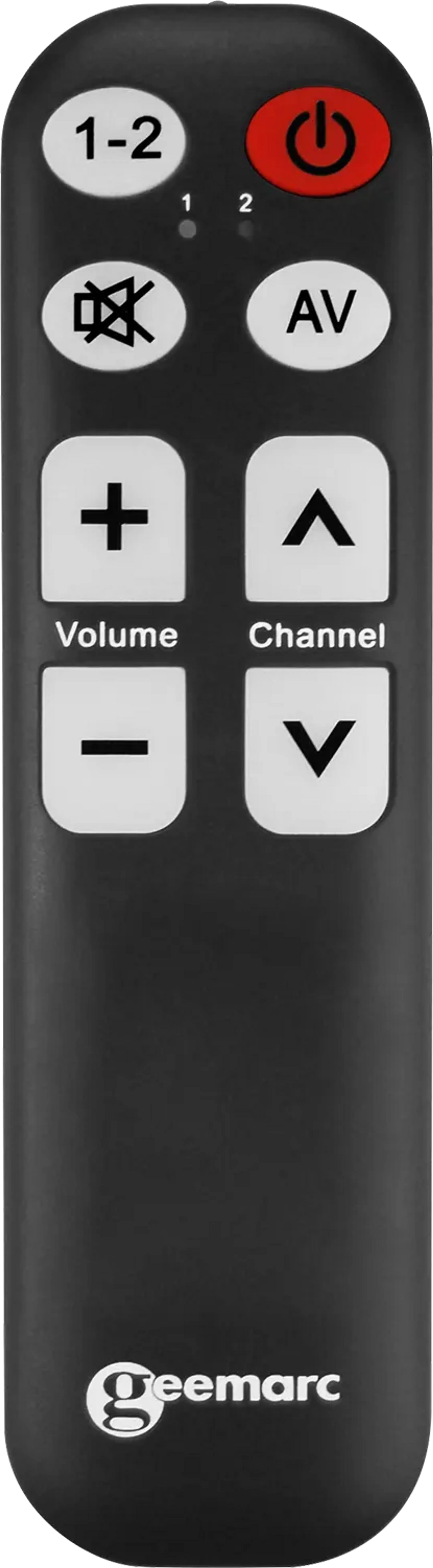 Geemarc Télécommande universelle TV5 - Noir image