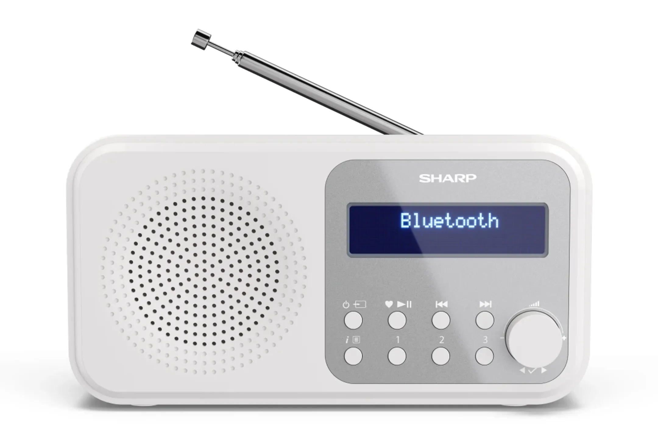 Sharp Radio DAB+ portable - Tokyo - DR-P420 - Blanc image