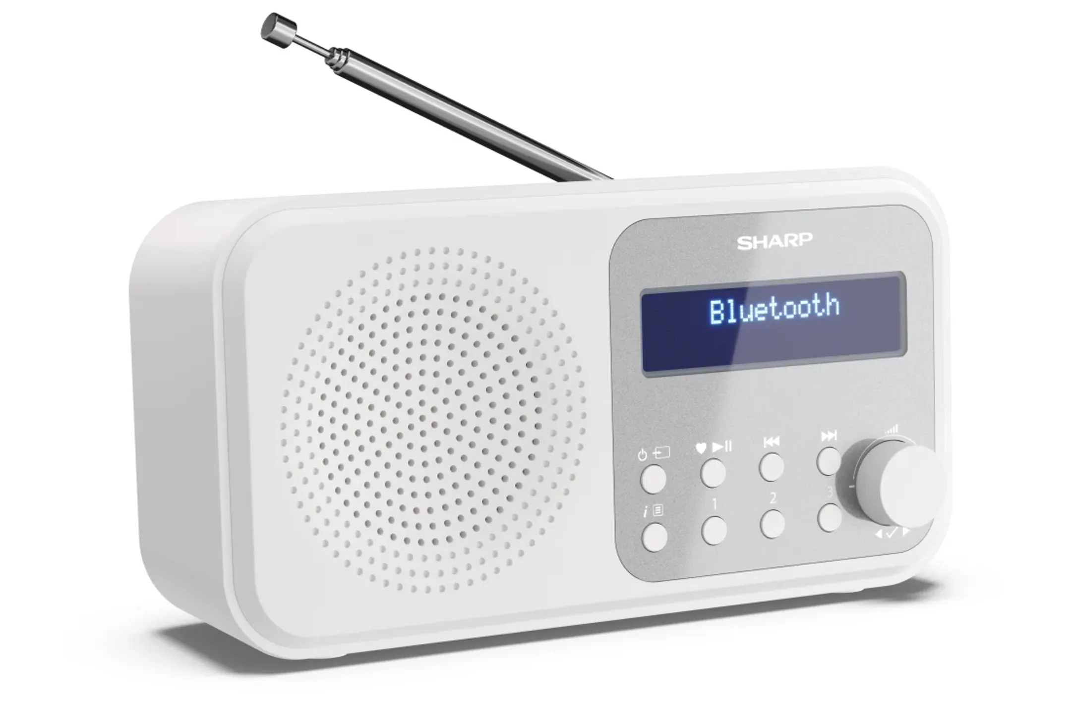 Sharp Radio DAB+ portable - Tokyo - DR-P420 - Blanc image