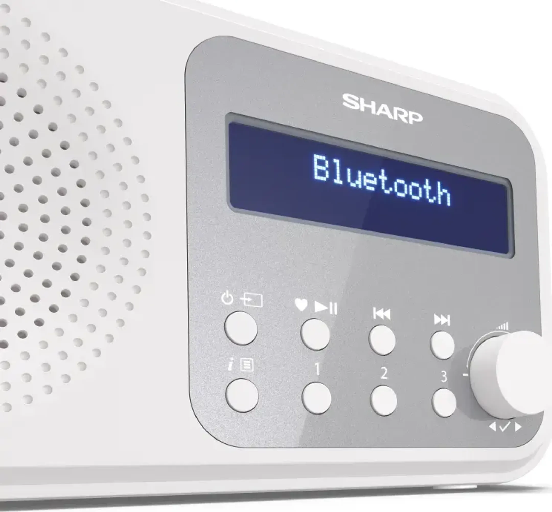 Sharp Radio DAB+ portable - Tokyo - DR-P420 - Blanc image
