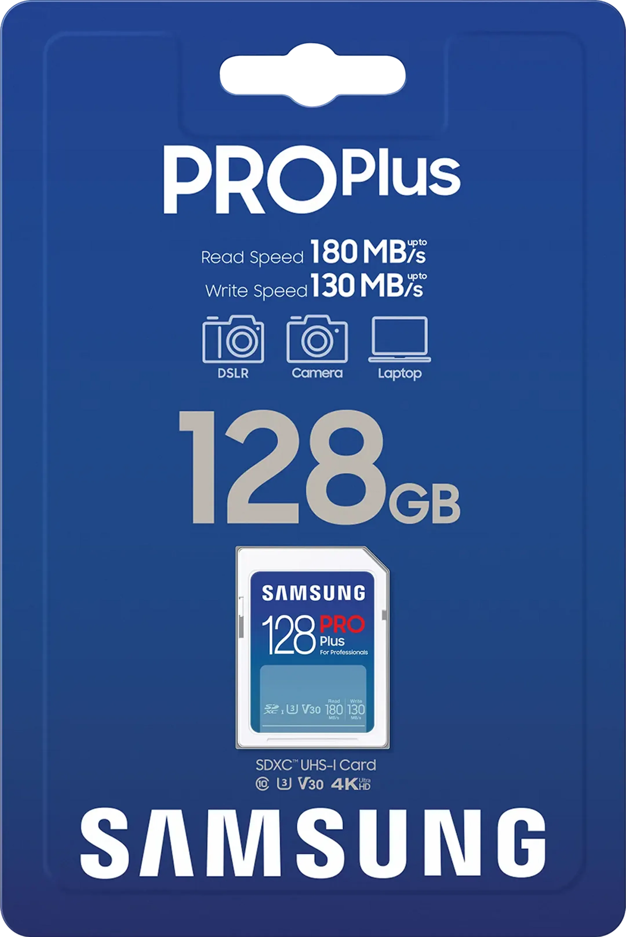 Samsung PRO Plus SDXC-kaart - 128 GB image
