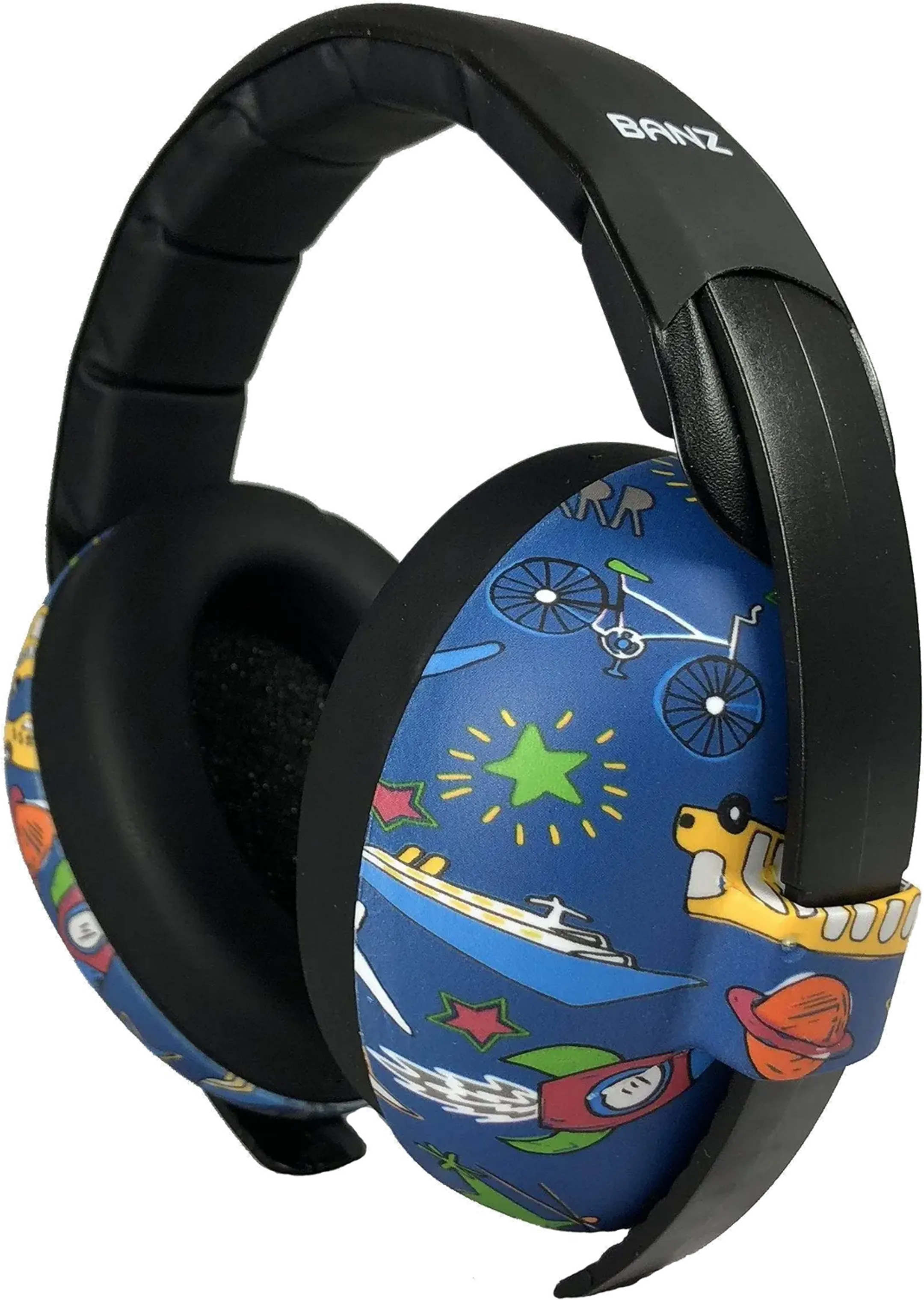 Casque pour bébés et enfants jusqu'à 3 ans - Protection auditive - Bleu