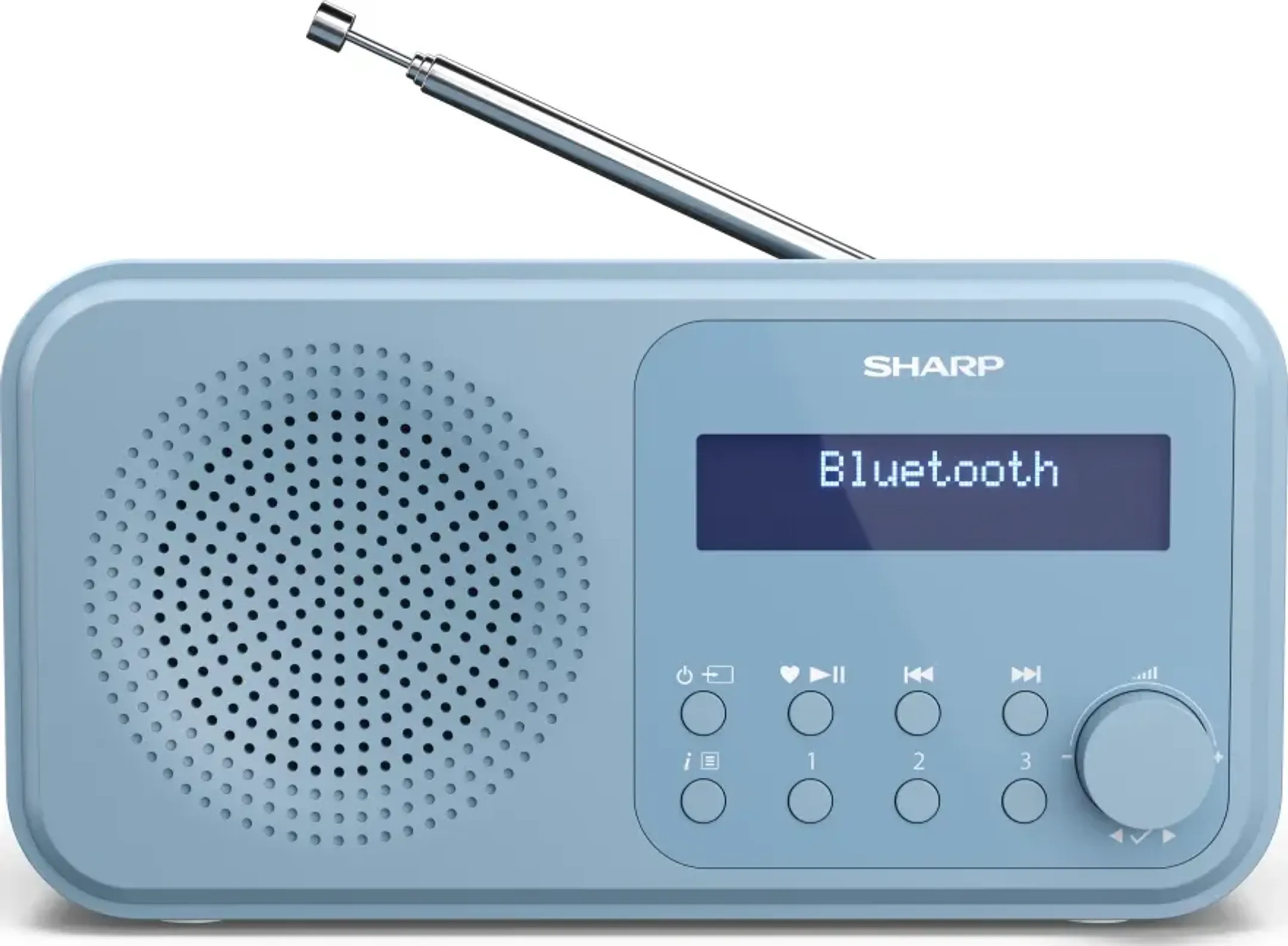 Sharp Radio DAB+ portable - Tokyo - DR-P420 - Bleu image
