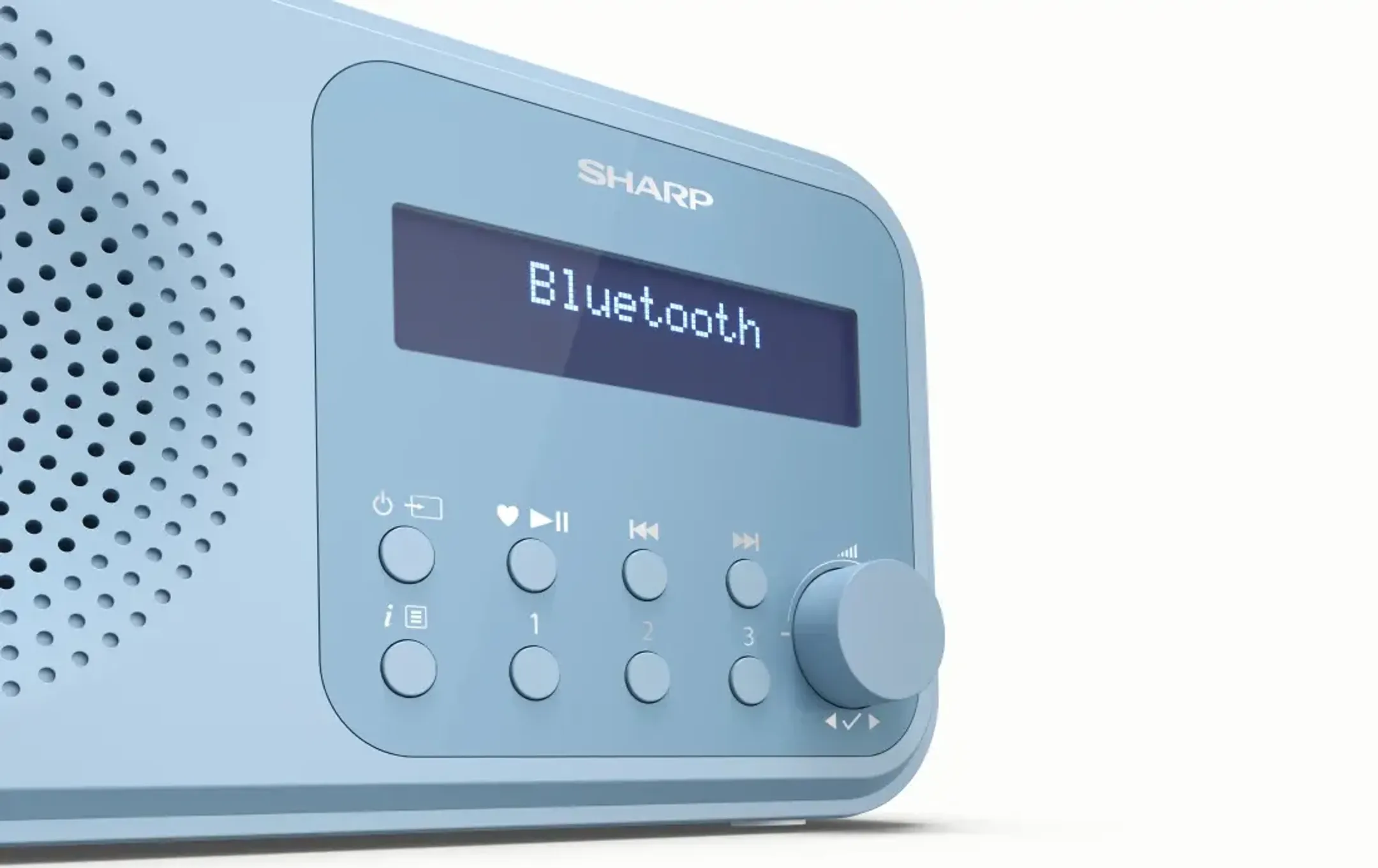 Sharp Radio DAB+ portable - Tokyo - DR-P420 - Bleu image