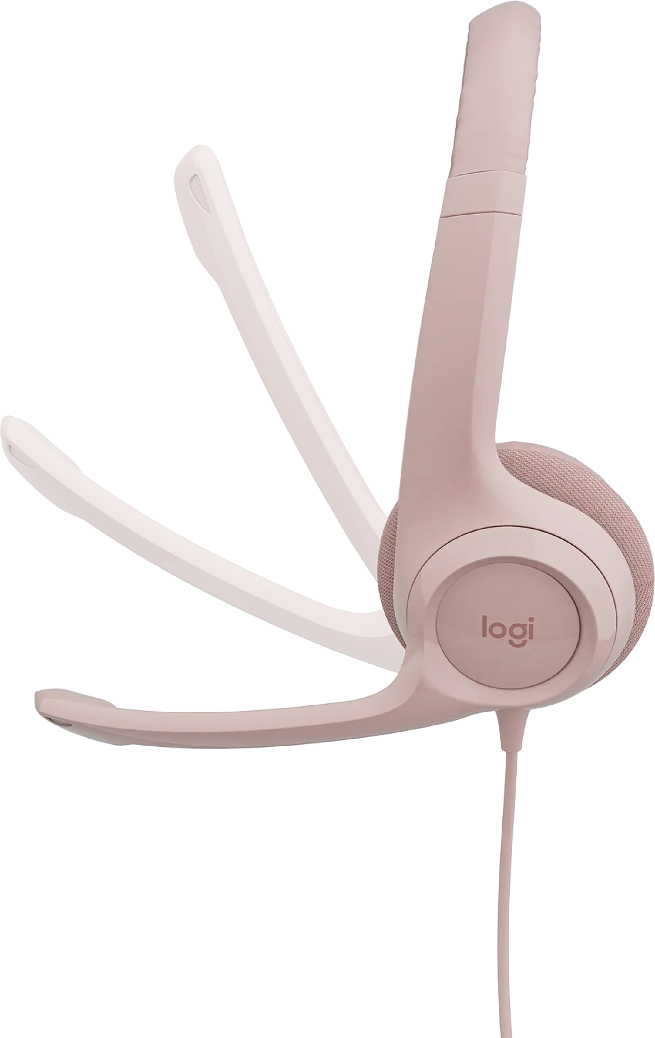 Logitech Casque USB H390 - Rose image