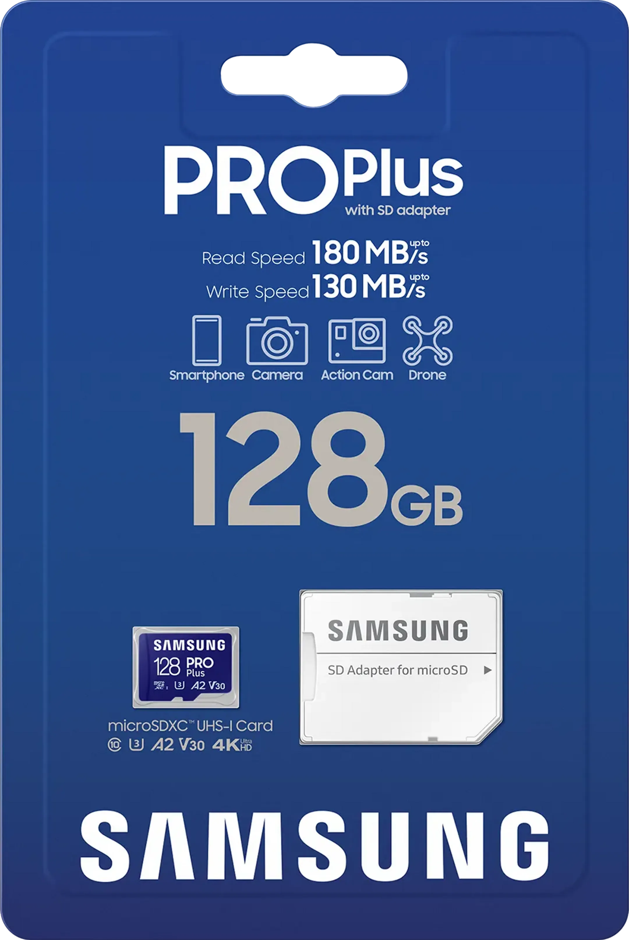 Samsung PRO Plus micro SDXC-kaart - 128 GB image
