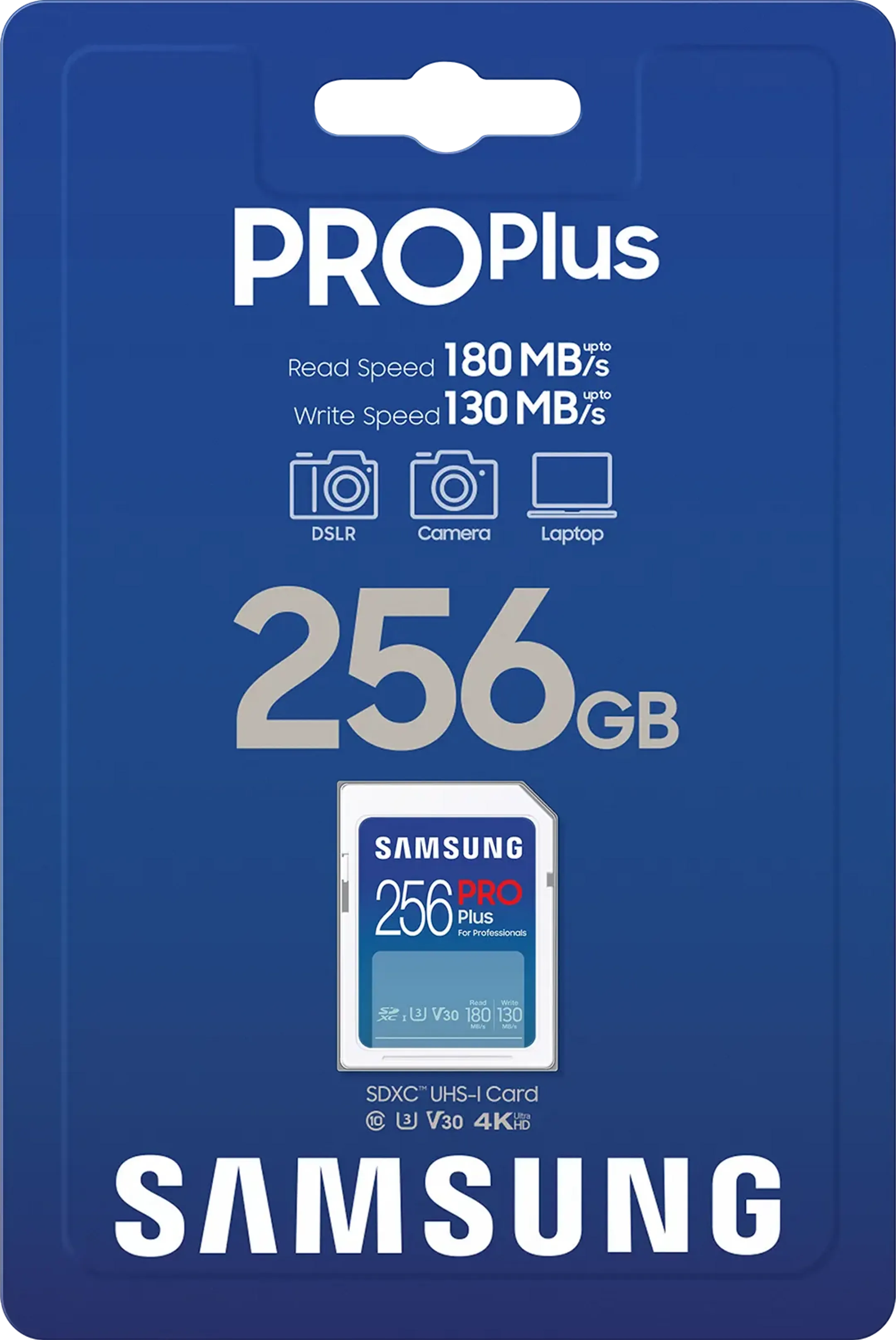 Samsung Carte SDXC PRO Plus - 256 Go image