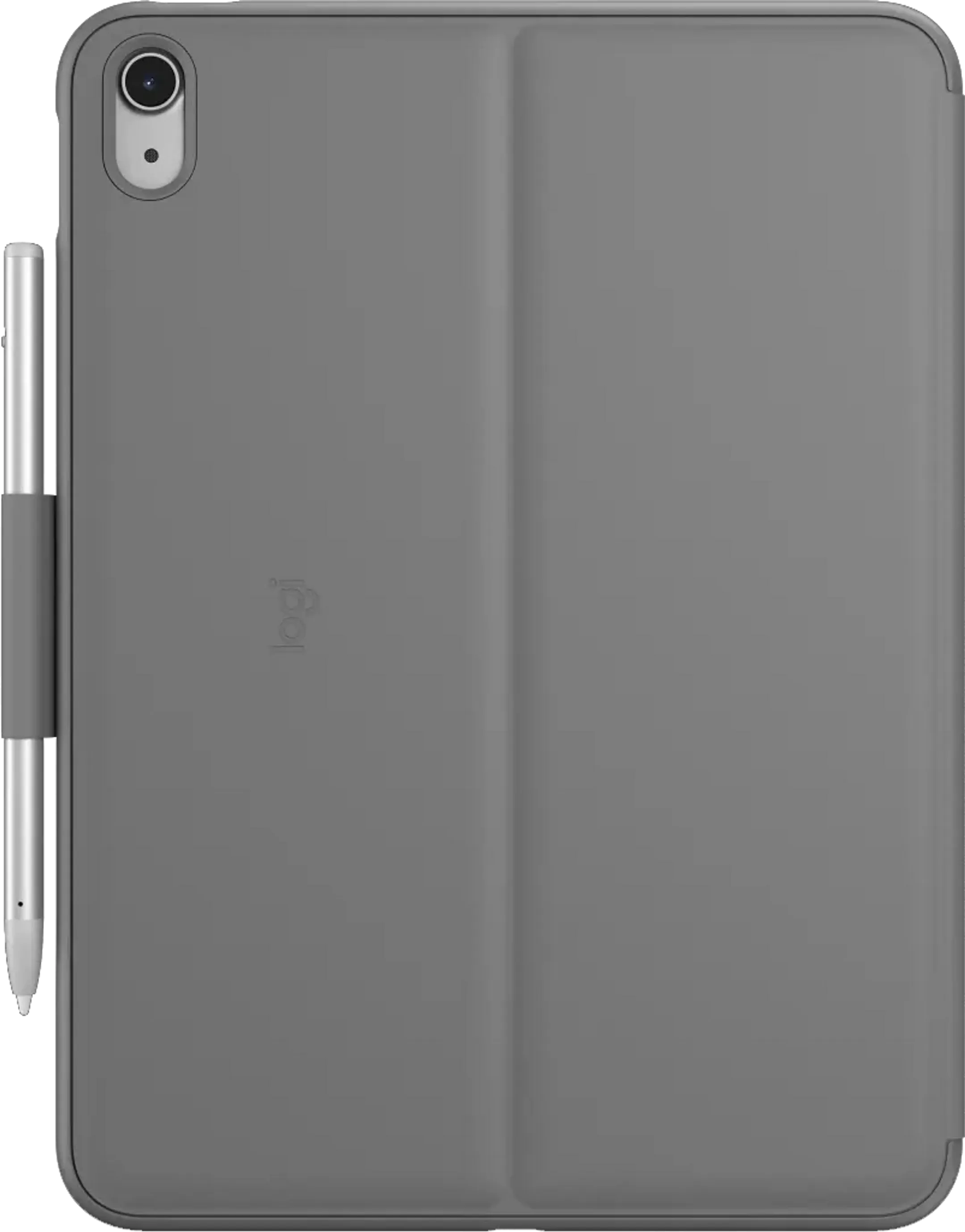 Logitech Slim Folio toetsenbordcover (Azerty FR) voor iPad (2021 & 2022) - Grijs image