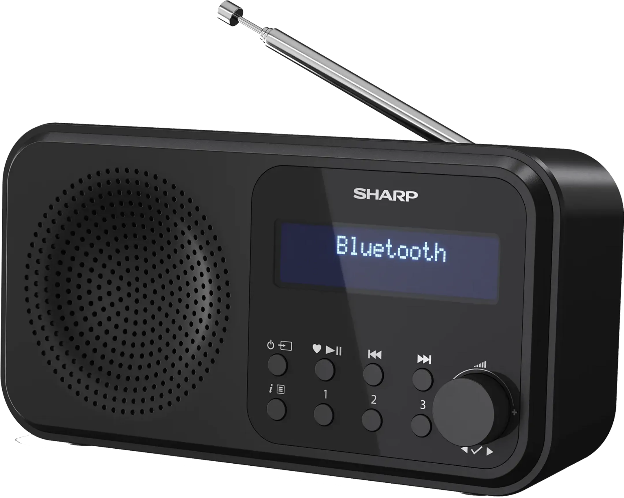 Sharp Radio DAB+ portable - Tokyo - DR-P420 - Noir image