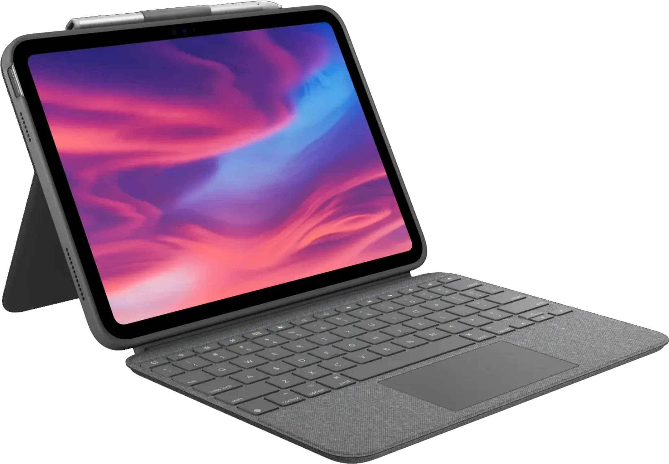 Combo Touch toetsenbordcover (Azerty FR) voor iPad (2022) - Grijs