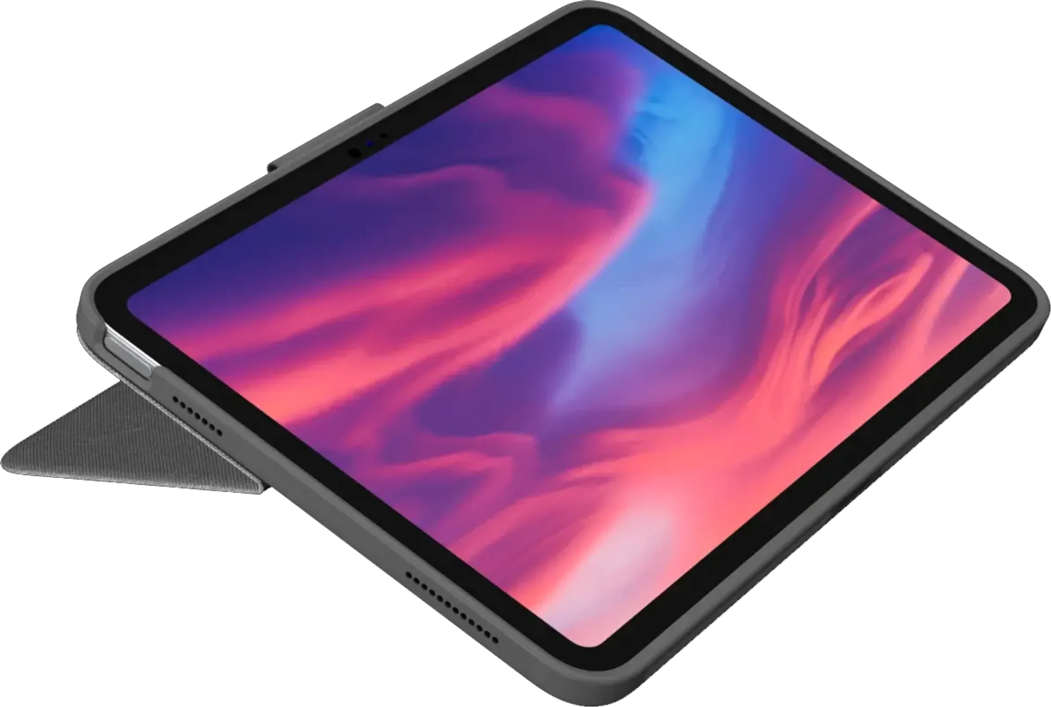 Logitech Étui clavier (Azerty FR) Combo Touch pour iPad (2022) - Gris image