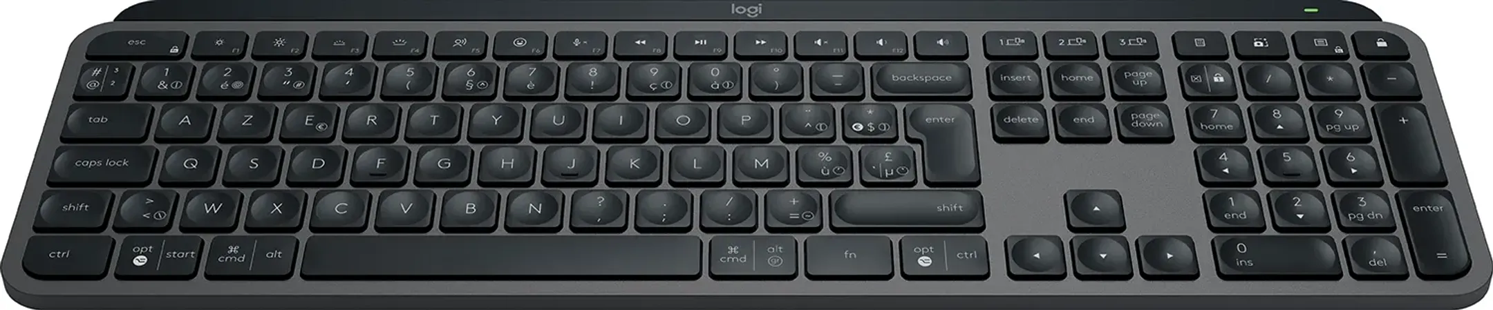 Logitech Clavier sans fil MX Keys S (Azerty BE) - Graphite image