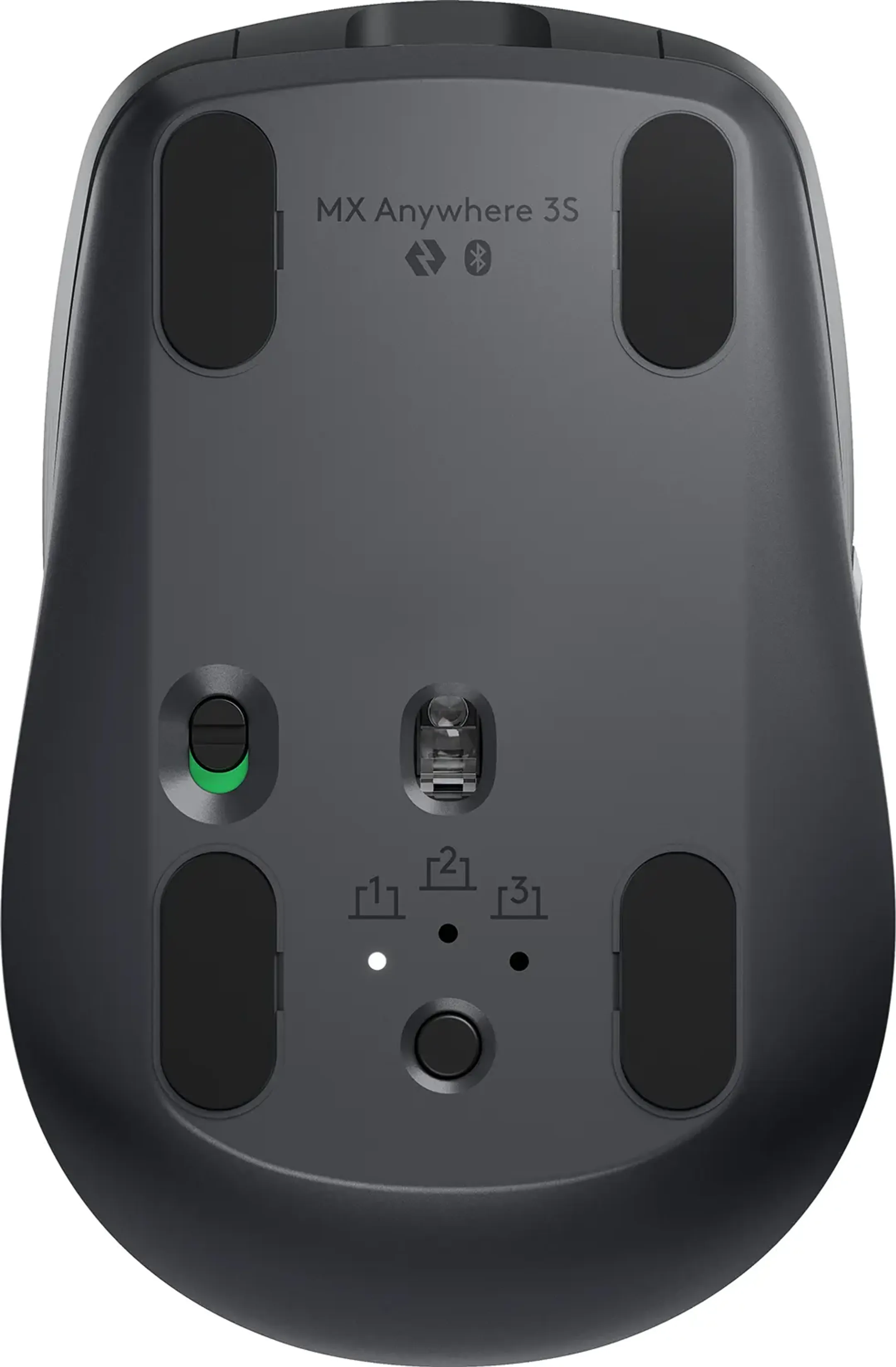 Logitech MX Anywhere 3S souris Bluetooth - Graphite image