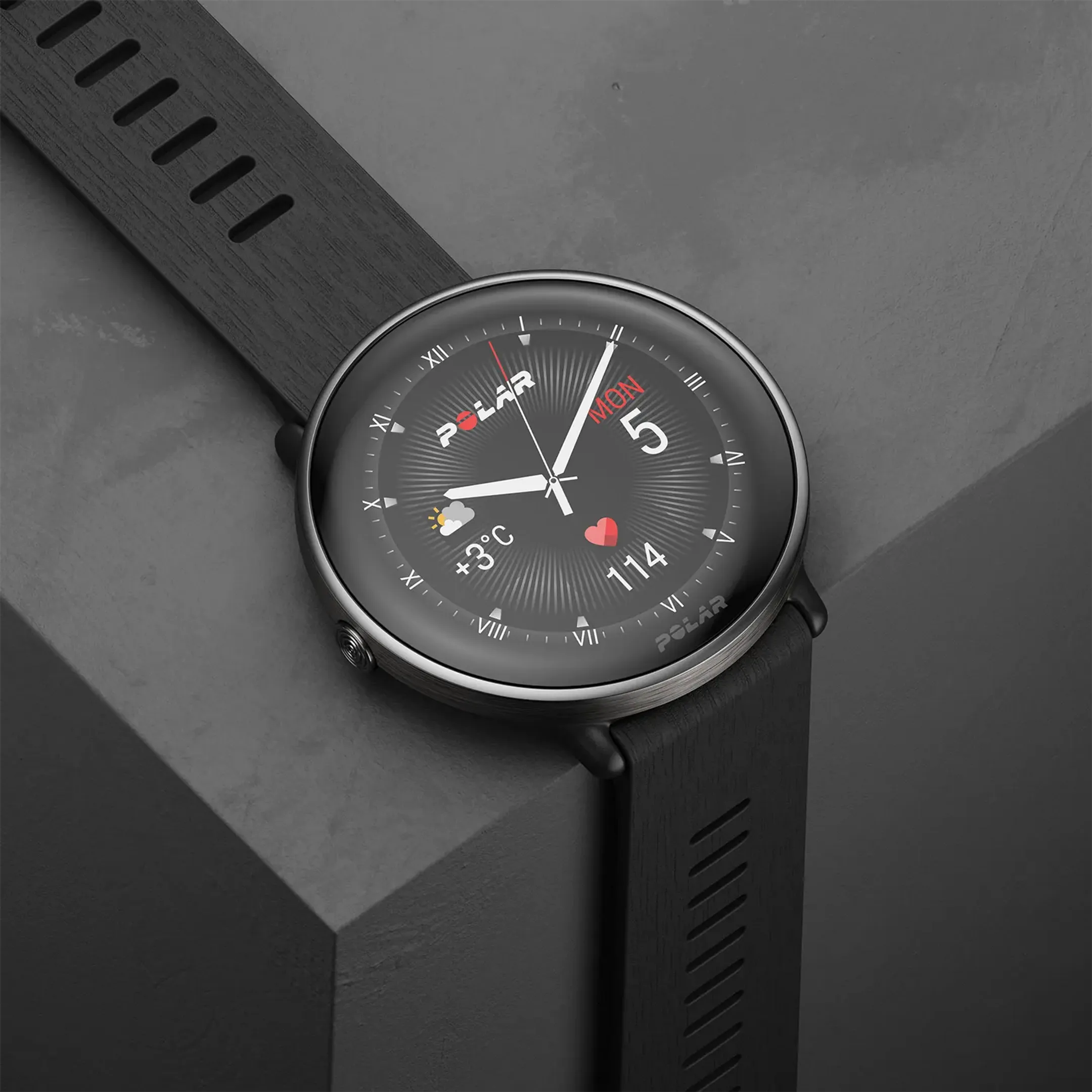 Polar Ignite 3 Titanium - Bracelet en silicone image