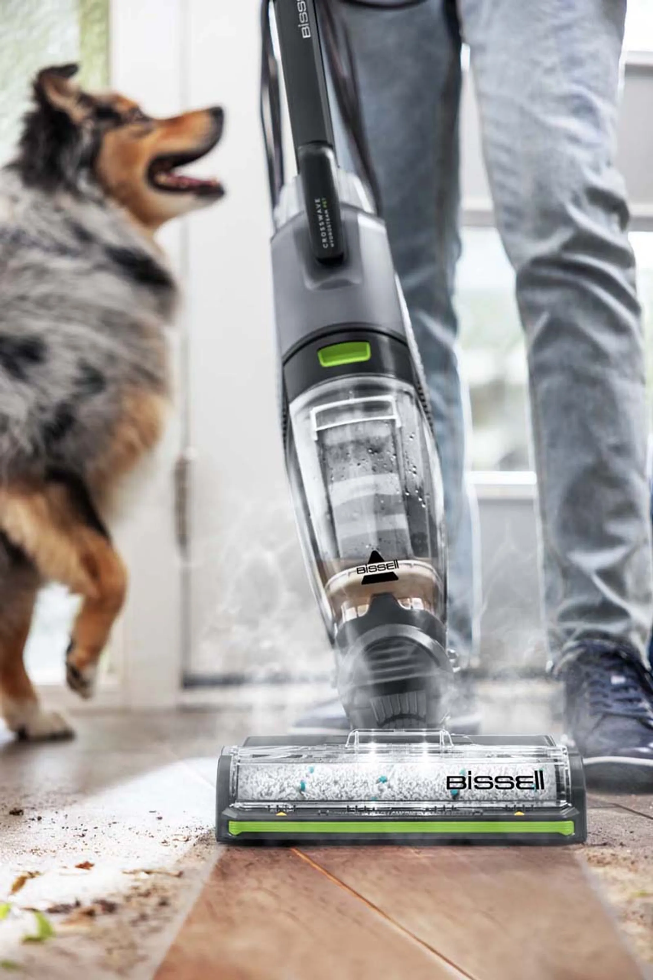 Bissell Vloerreiniger CrossWave HydroSteam Pet Pro image