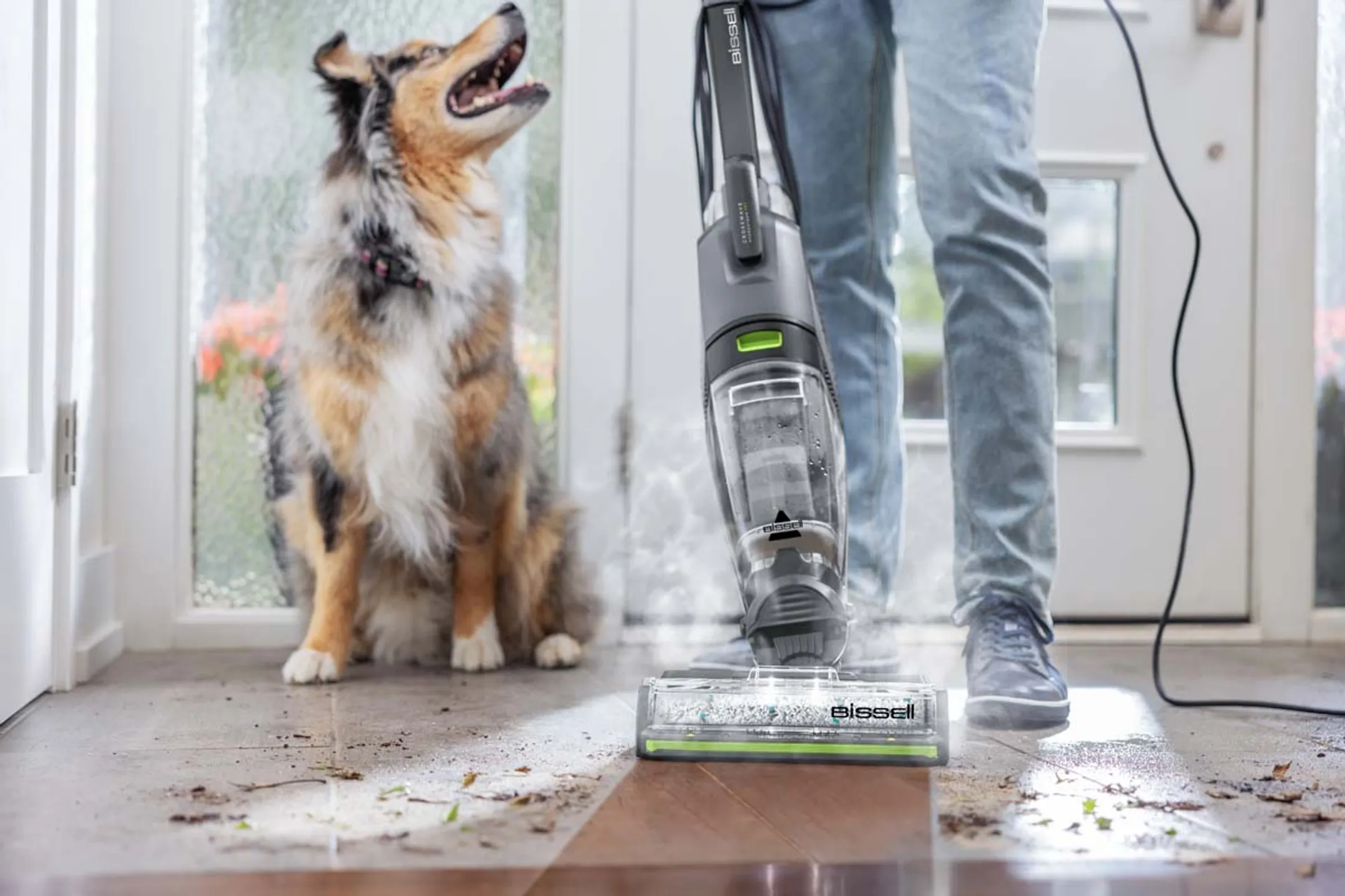 Bissell Vloerreiniger CrossWave HydroSteam Pet Pro image