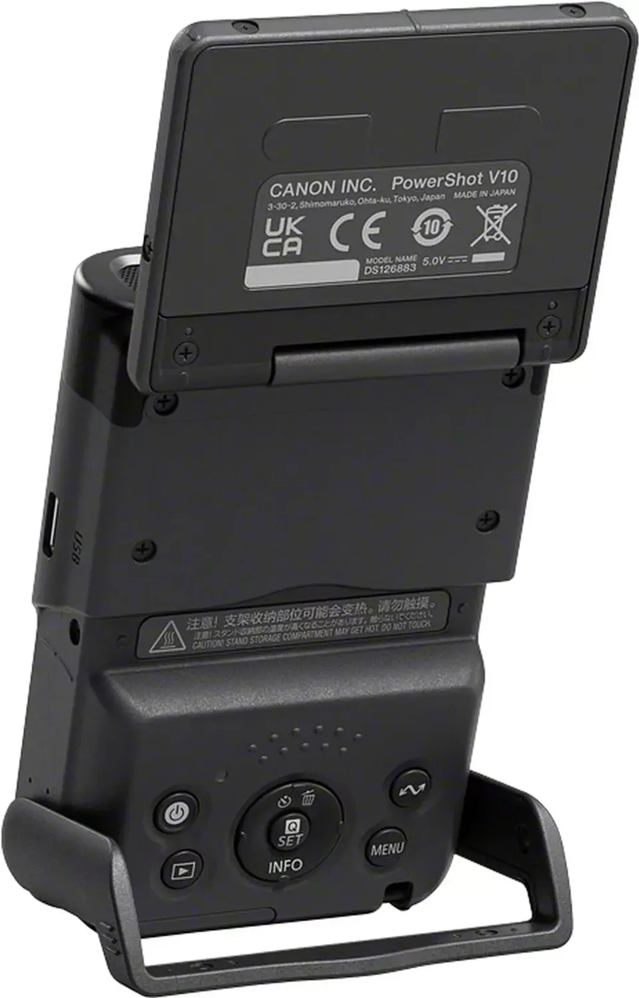 Canon PowerShot V10 Advanced Vlogging Kit - Zwart image