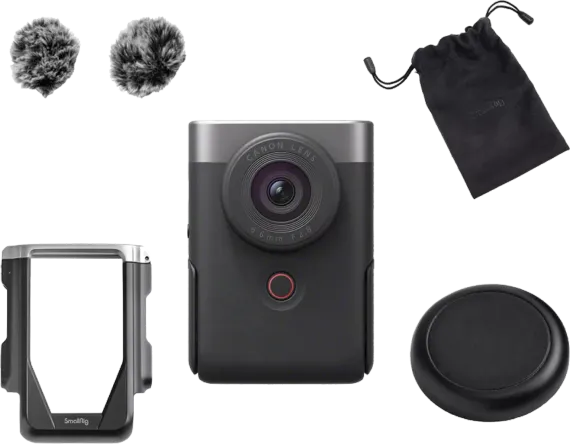 PowerShot V10 Advanced Vlogging Kit - Zilver