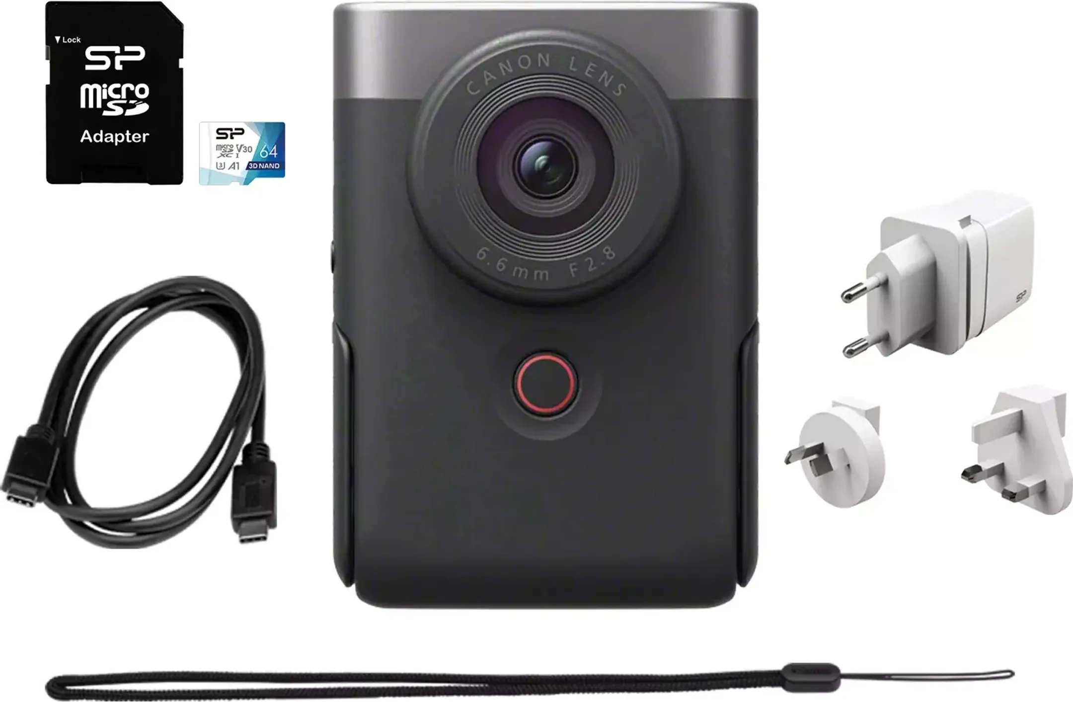 Canon PowerShot V10 Essential Kit - Noir image