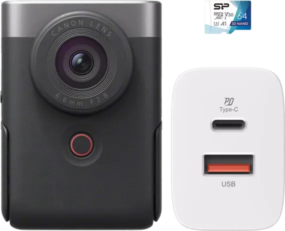 PowerShot V10 Essential Kit - Argent