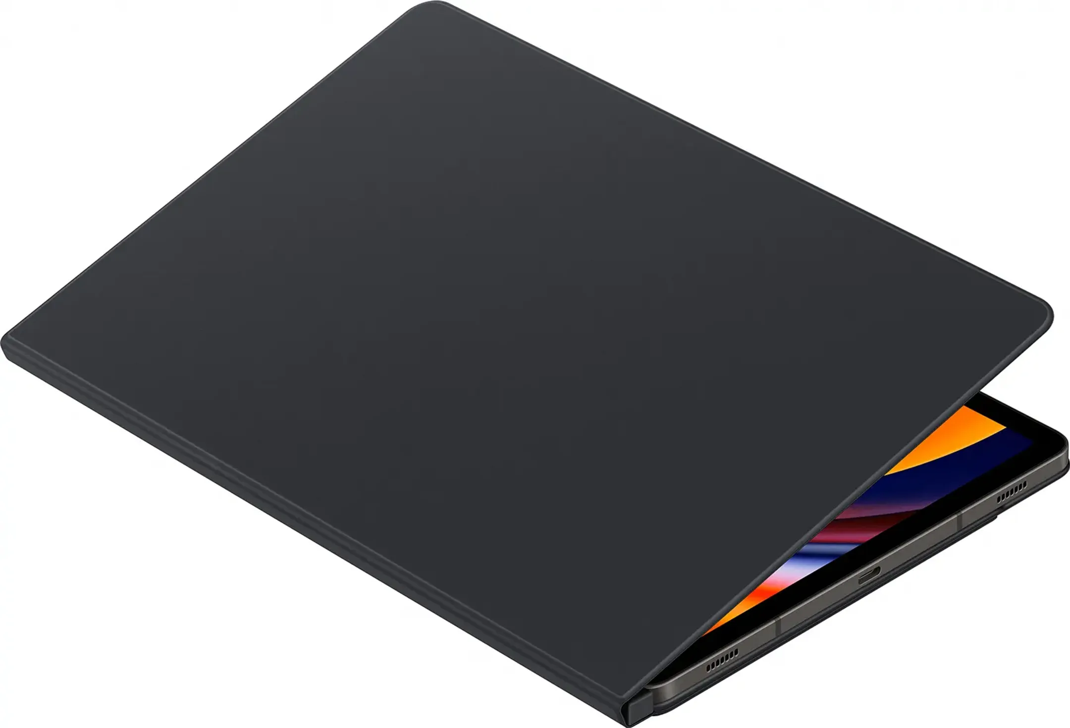 Samsung Galaxy Tab S10 Ultra/S9 Ultra Smart Book Cover - Zwart image
