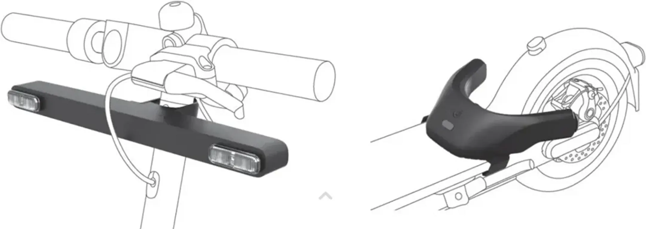 Xiaomi Richtingaanwijzers voor elektrische step image