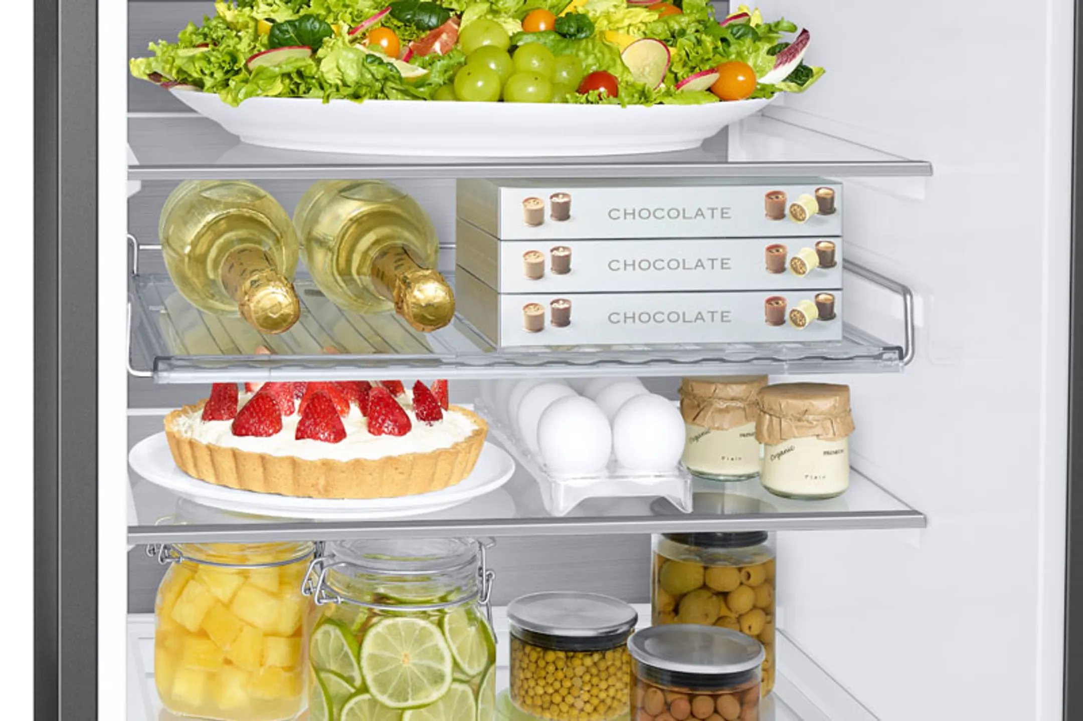 Koelkast met diepvries RB34C775CS9